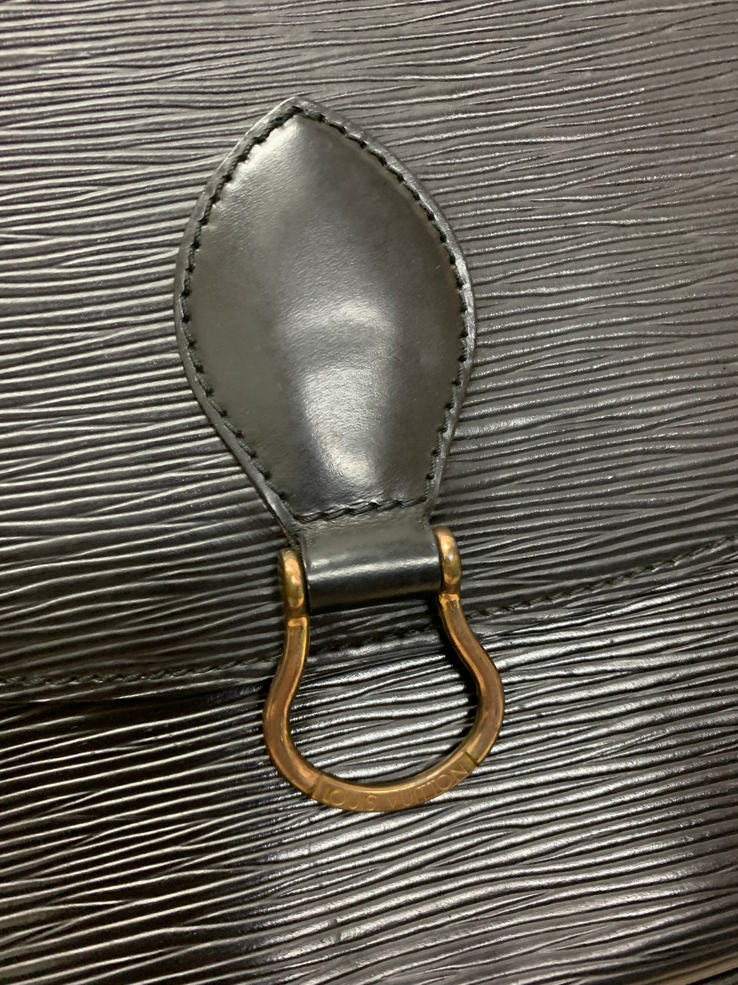 LOUIS VUITTON ntage Epi Saint Cloud GM Noir