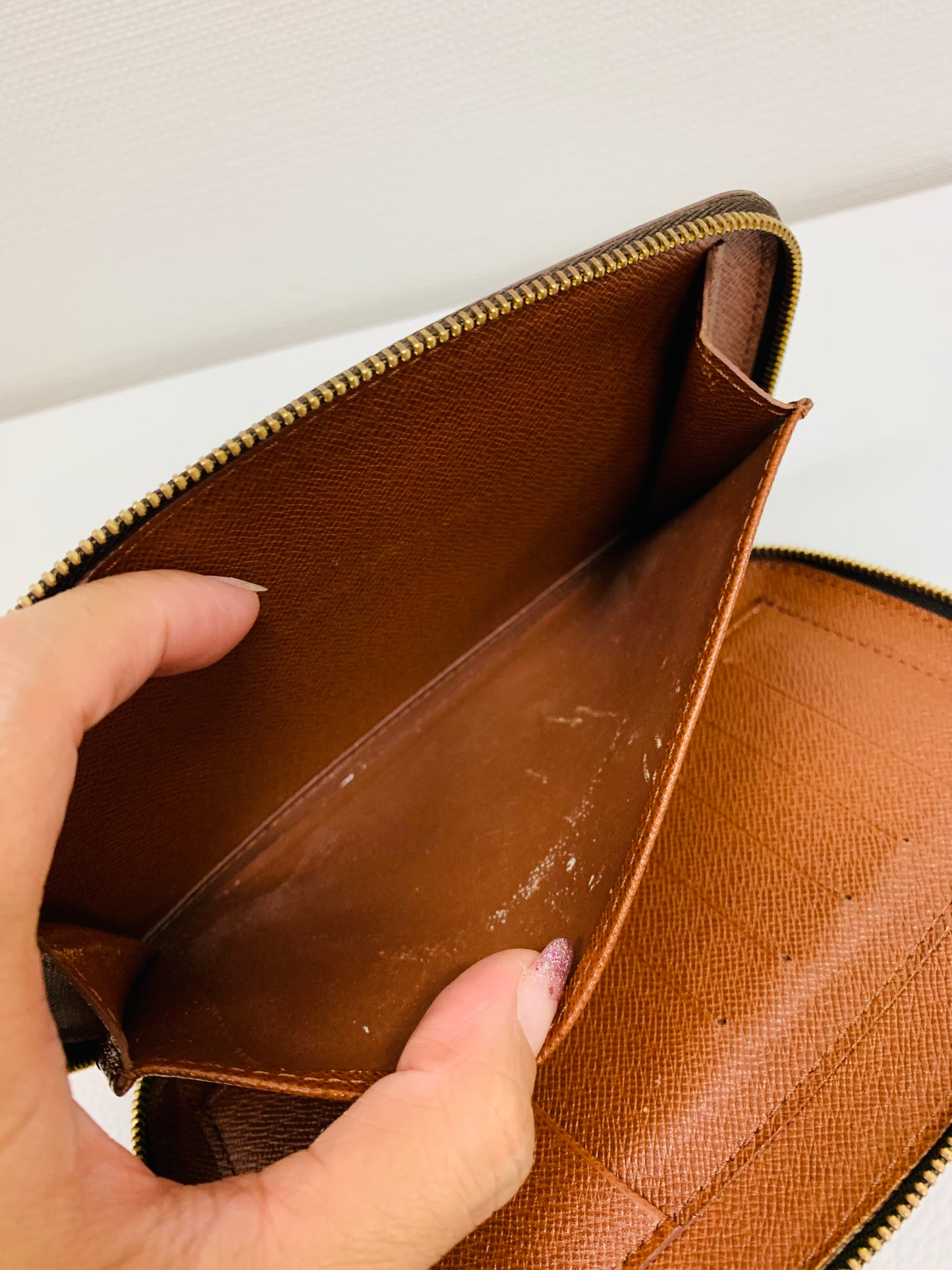 Used Louis Vuitton Geode Compact Zippy Wallet Organizer