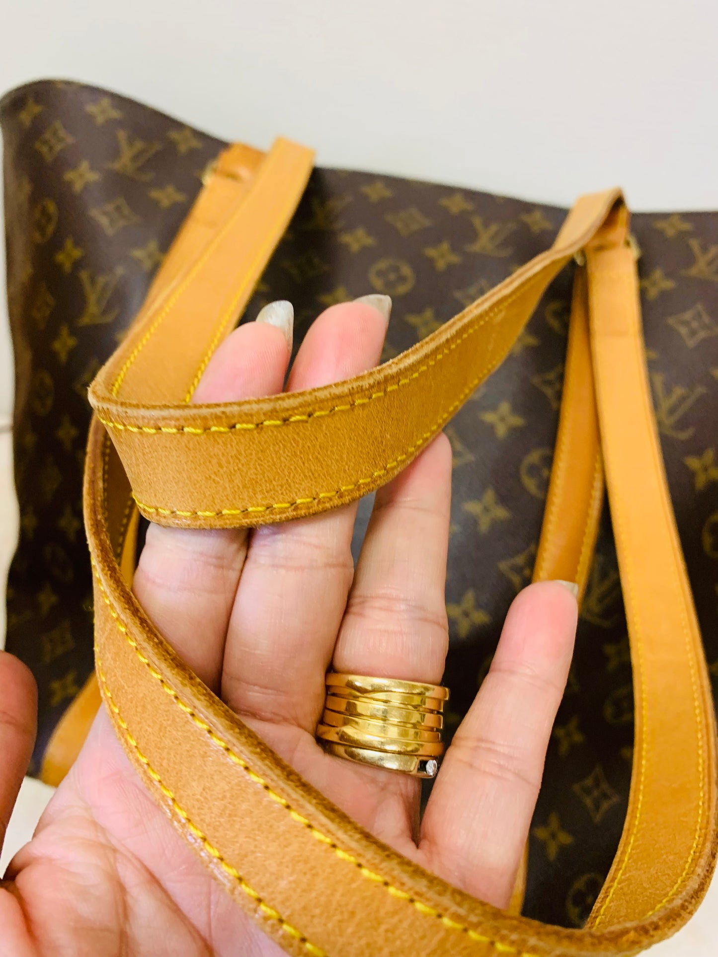 LOUIS VUITTON SAC SHOPPING TOTE BAG