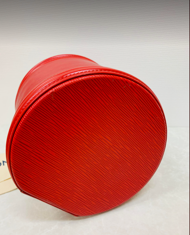 ❇️Cannes Vanity bag in Epi Red❇️