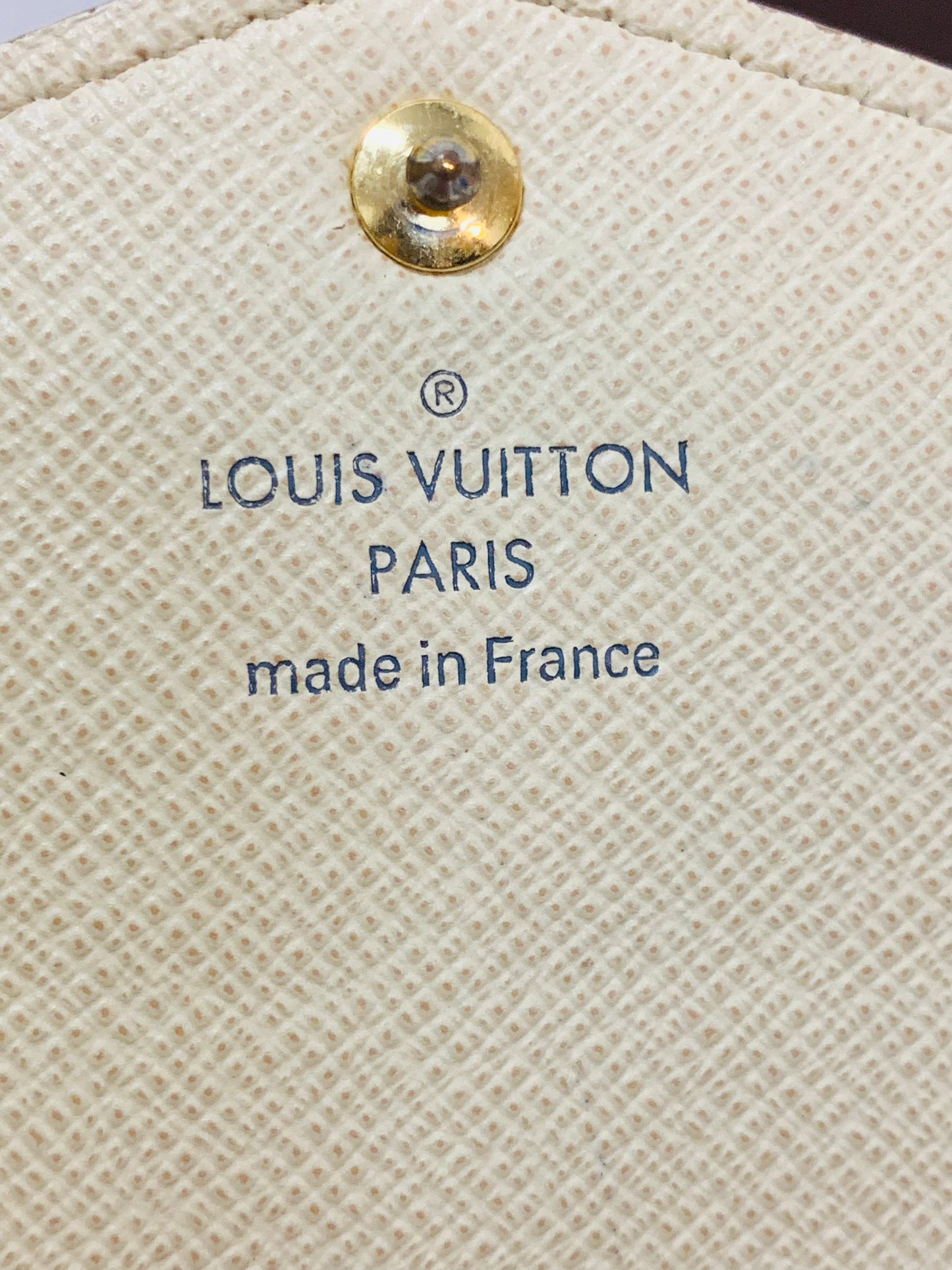 LOUIS VUITTON Sarah wallet DA New Model