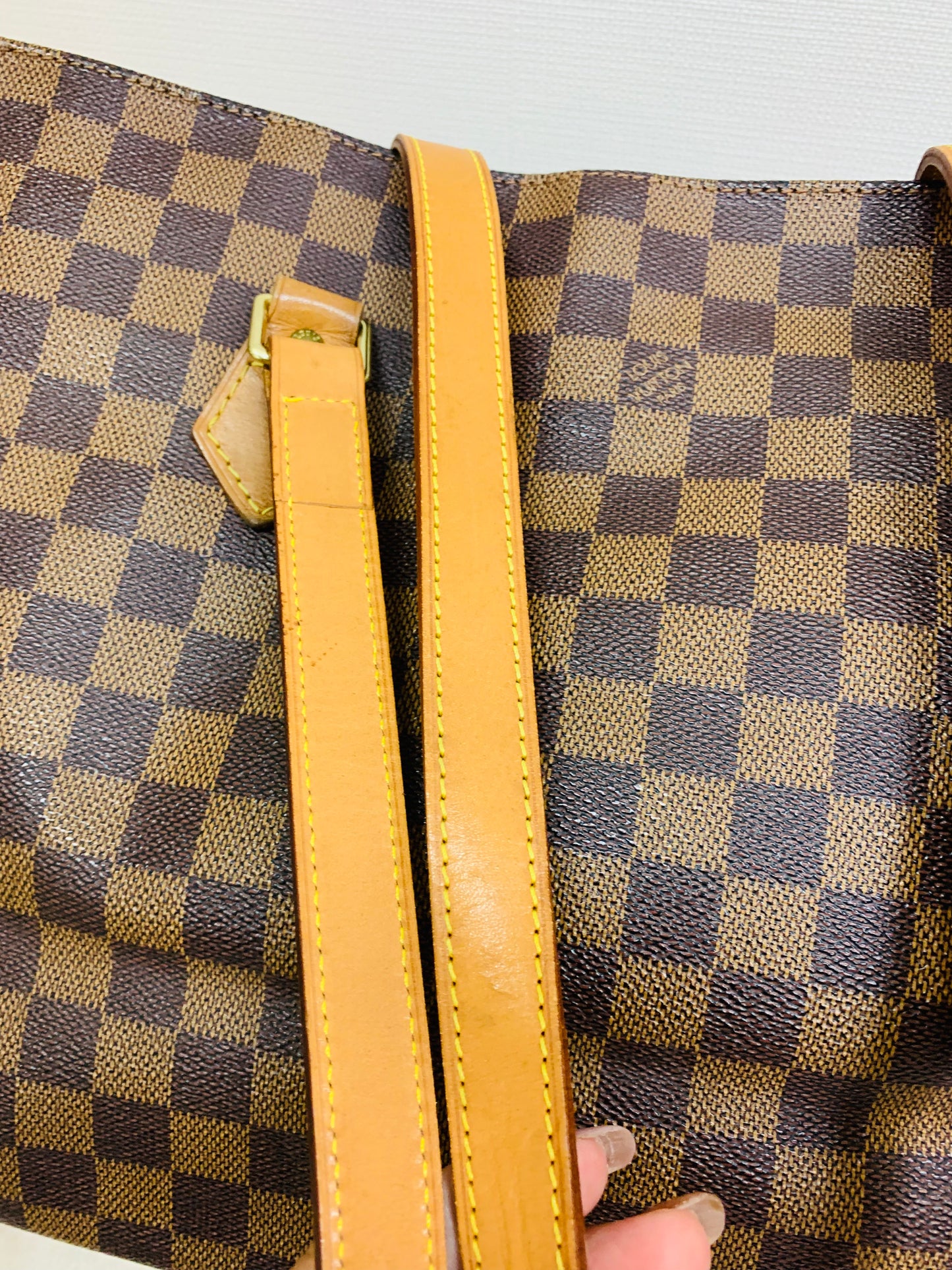 Authentic Louis Vuitton Columbine Centenaire Damier Tote bag