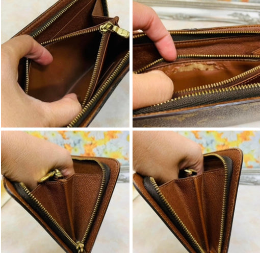 LOUIS VUITTON Zippy Compact wallet old model