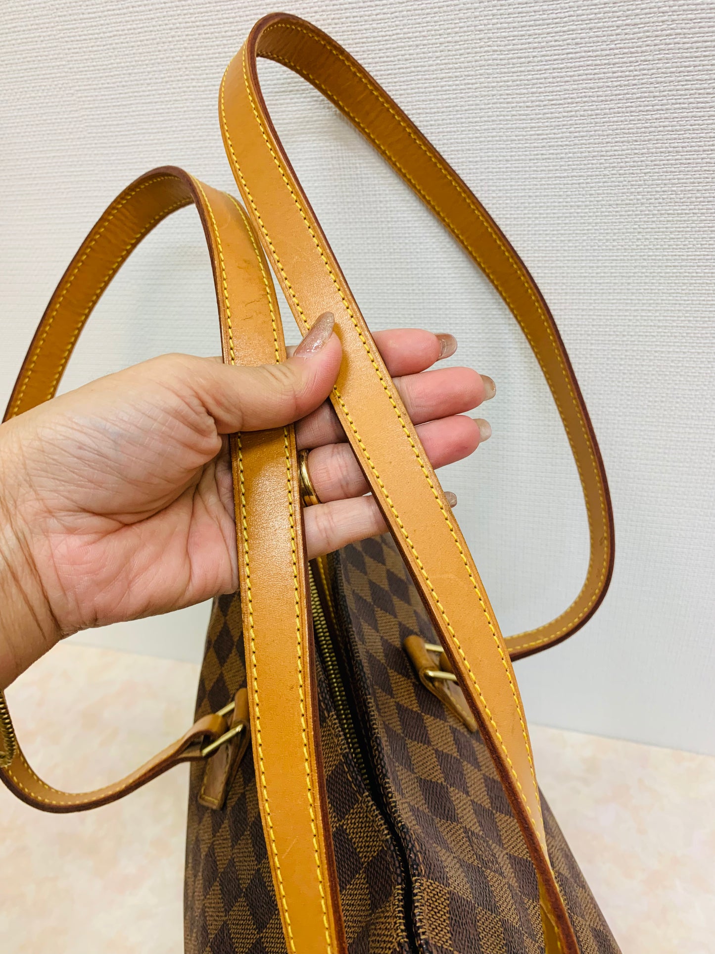 Authentic Louis Vuitton Columbine Centenaire Damier Tote bag