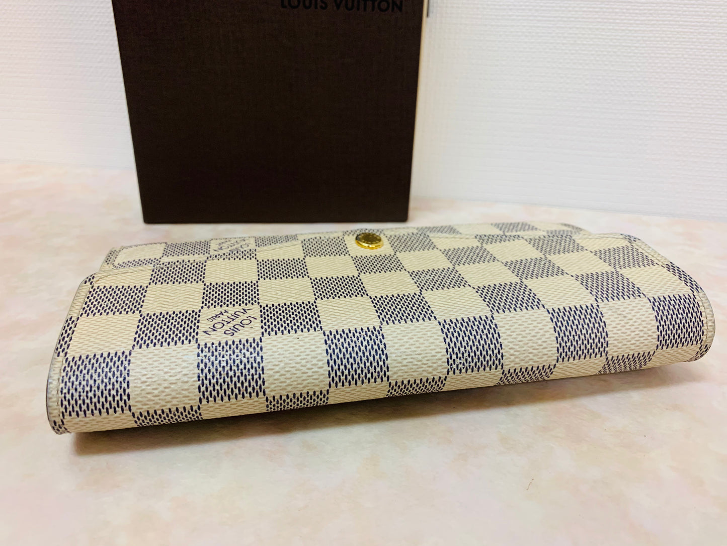 LOUIS VUITTON Sarah wallet DA New Model