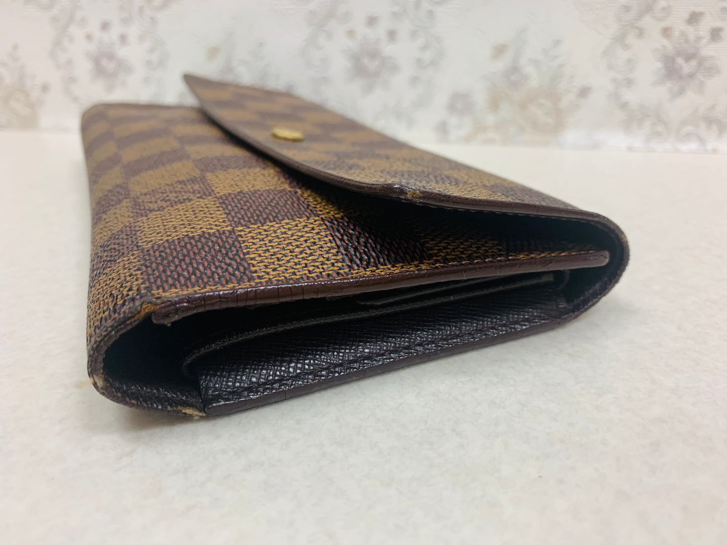 Louis Vuitton Damier Ebene International Tri-Fold Wallet