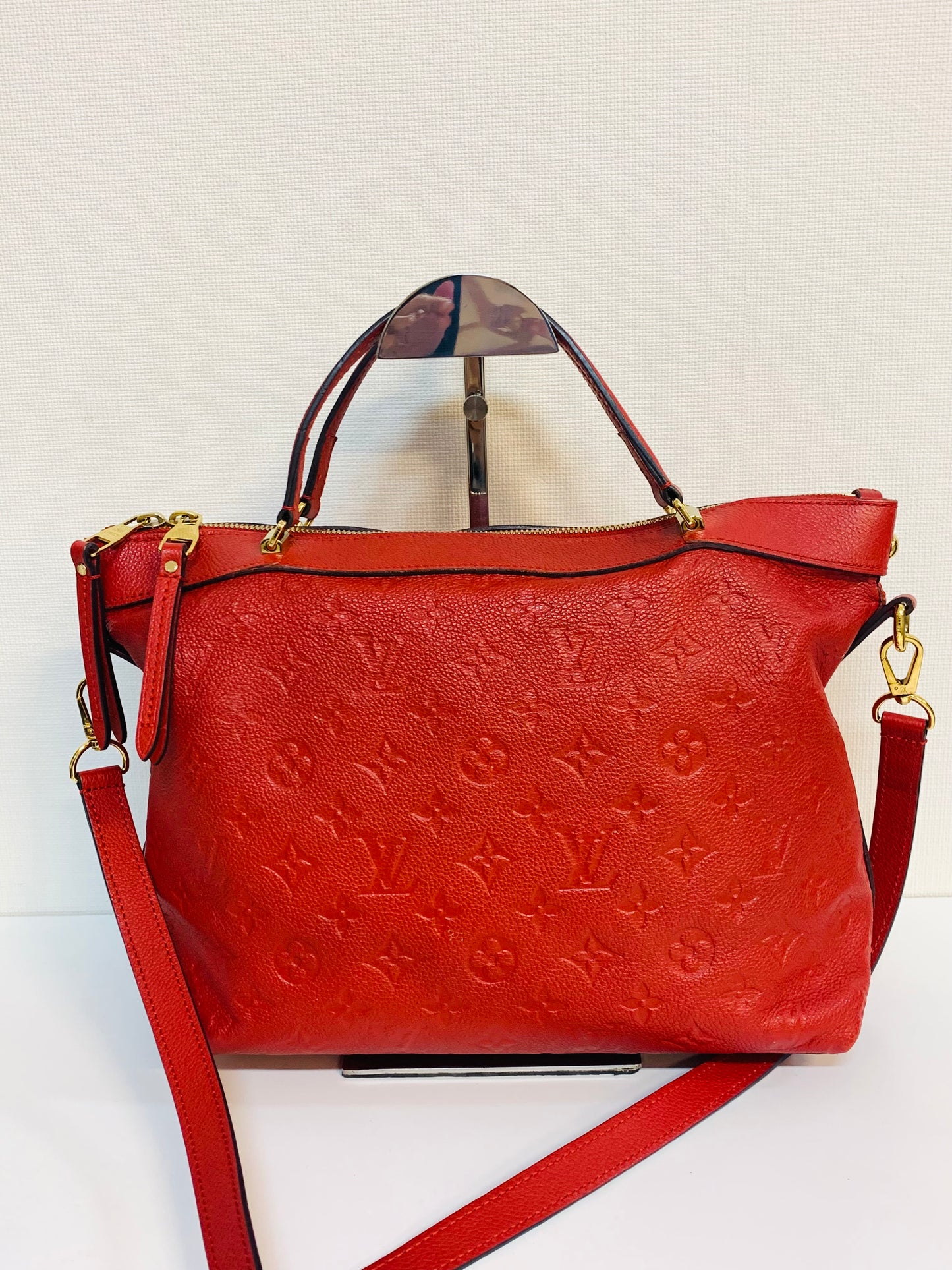 LOUIS VUITTON Bastille Empreinte Red