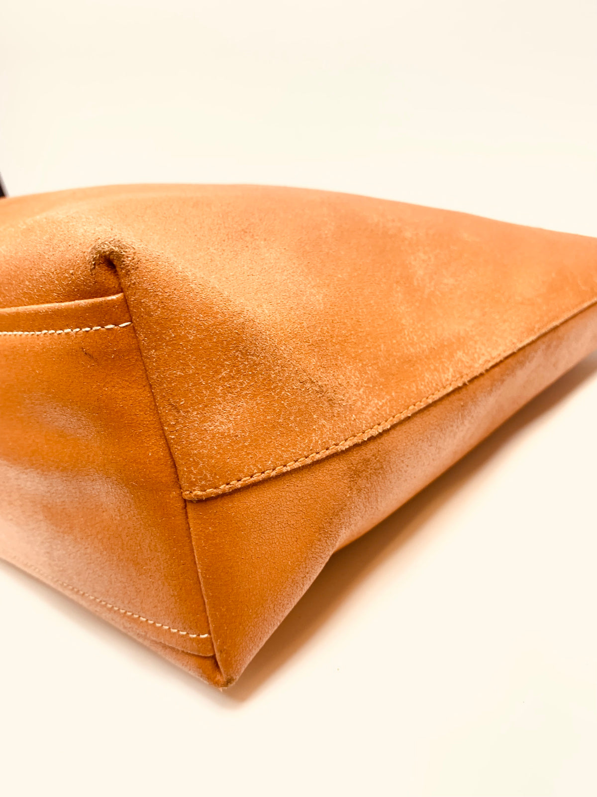 PRADA Calfskin Open Tote Bag