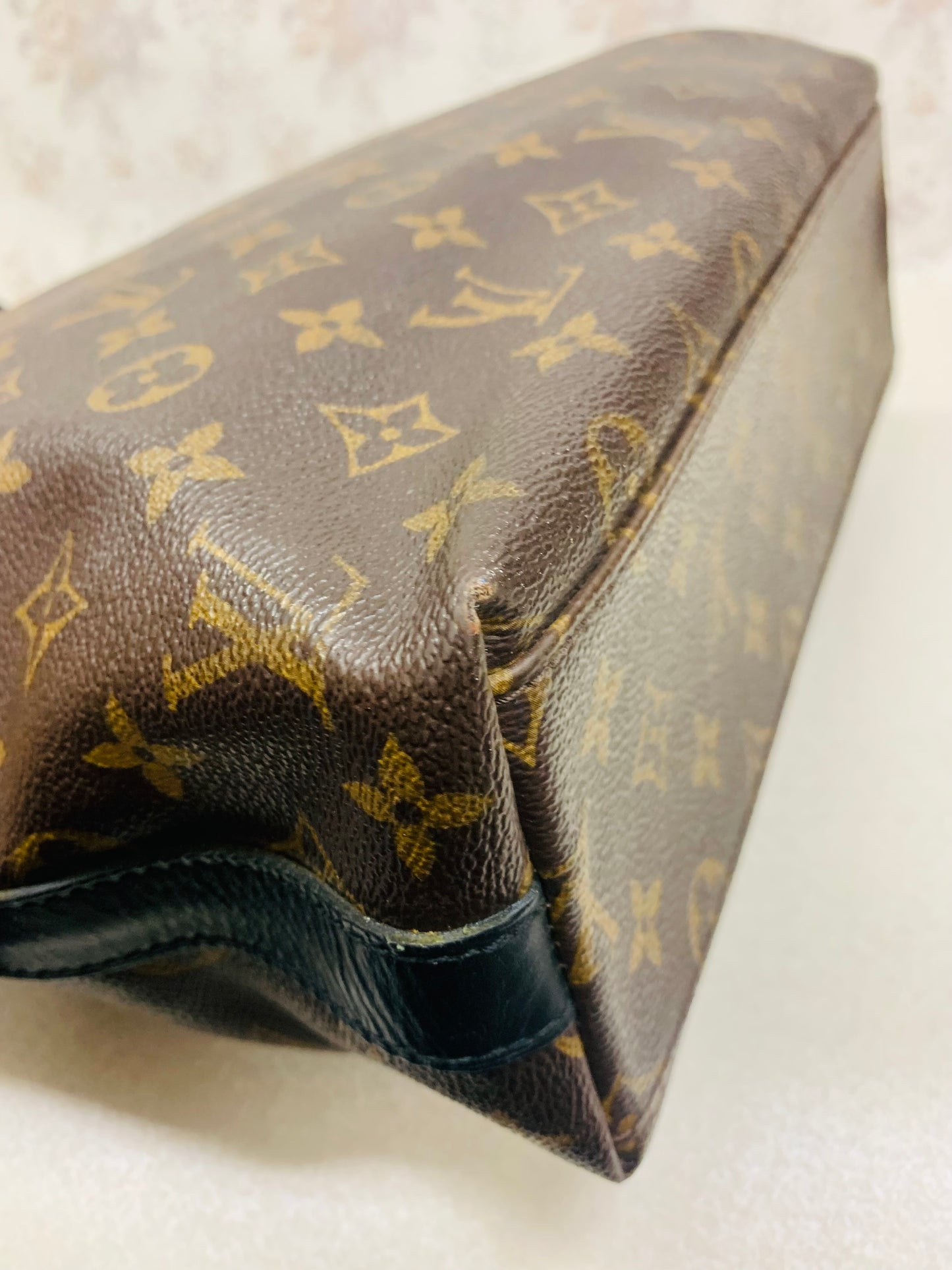 Louis Vuitton Monogram Macassar Porte-Documents Voyage PM (2WAY Business Bag)