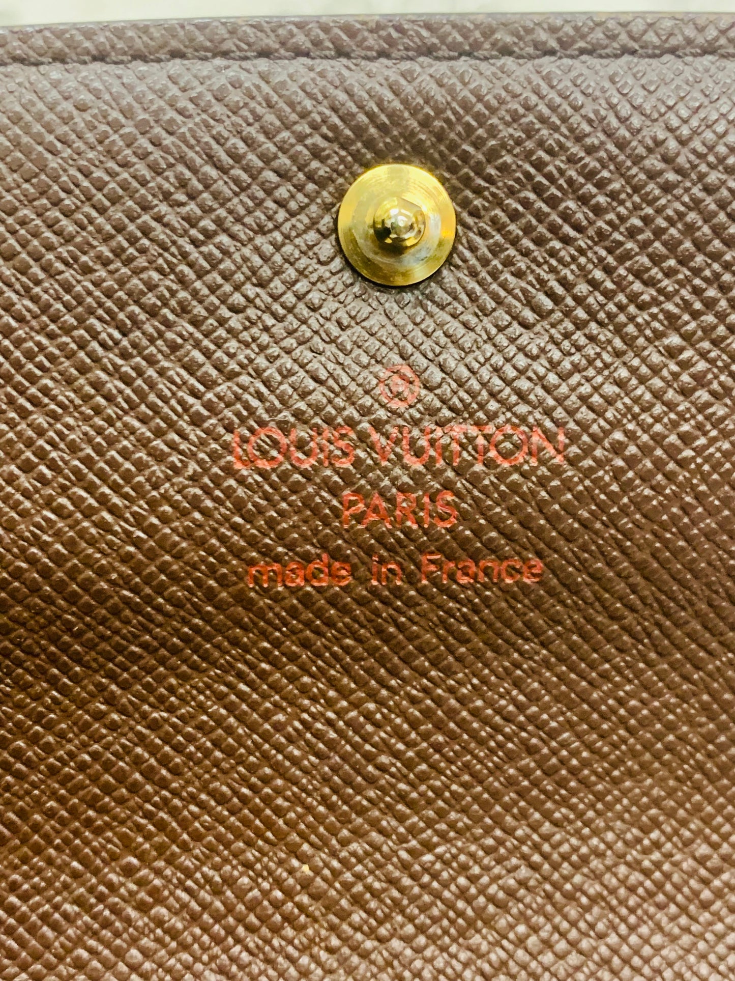 Louis Vuitton Damier Ebene Porte-Monnaie Billets Tresor Wallet