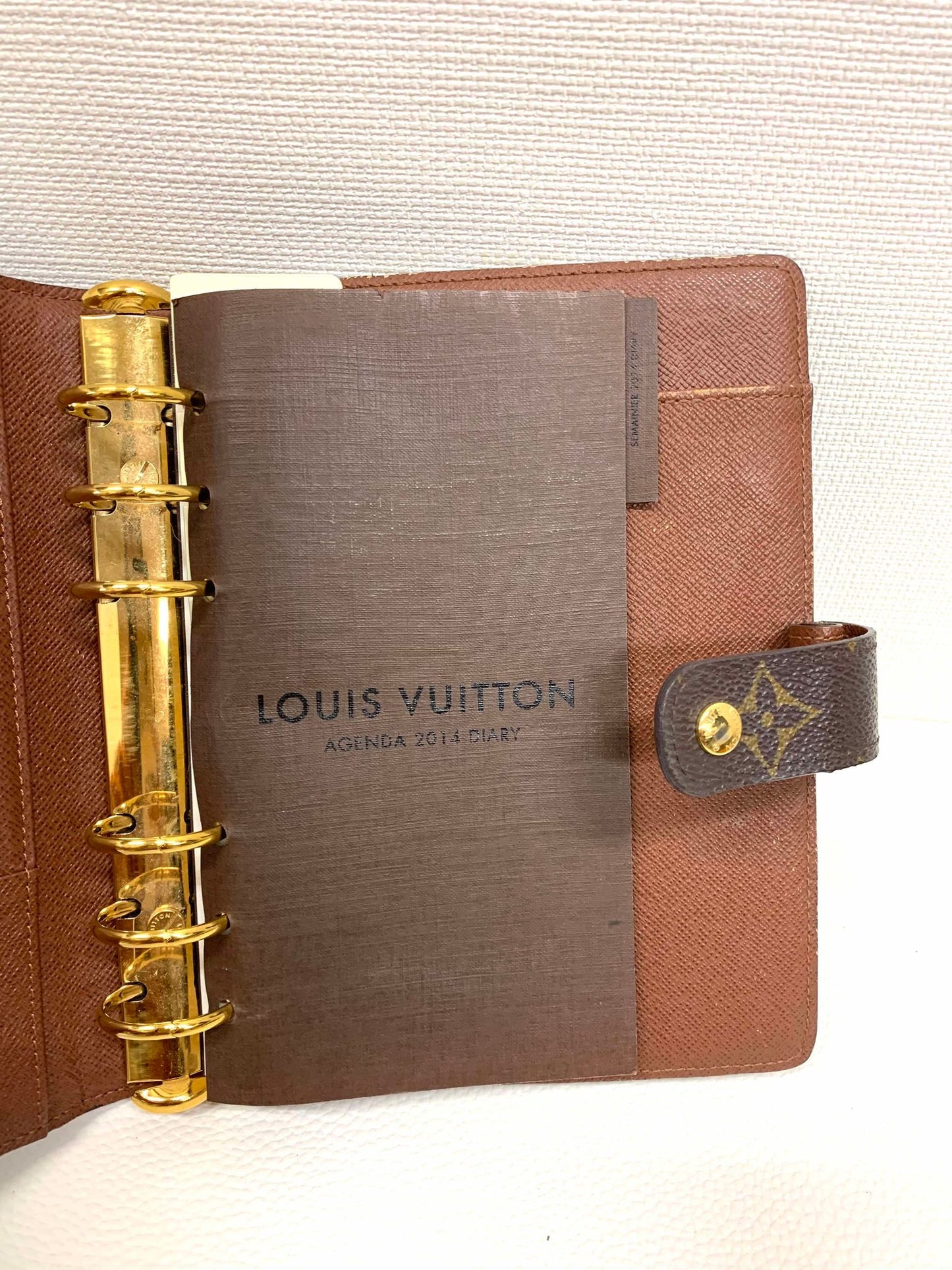 Authentic Louis Vuitton Agenda MM