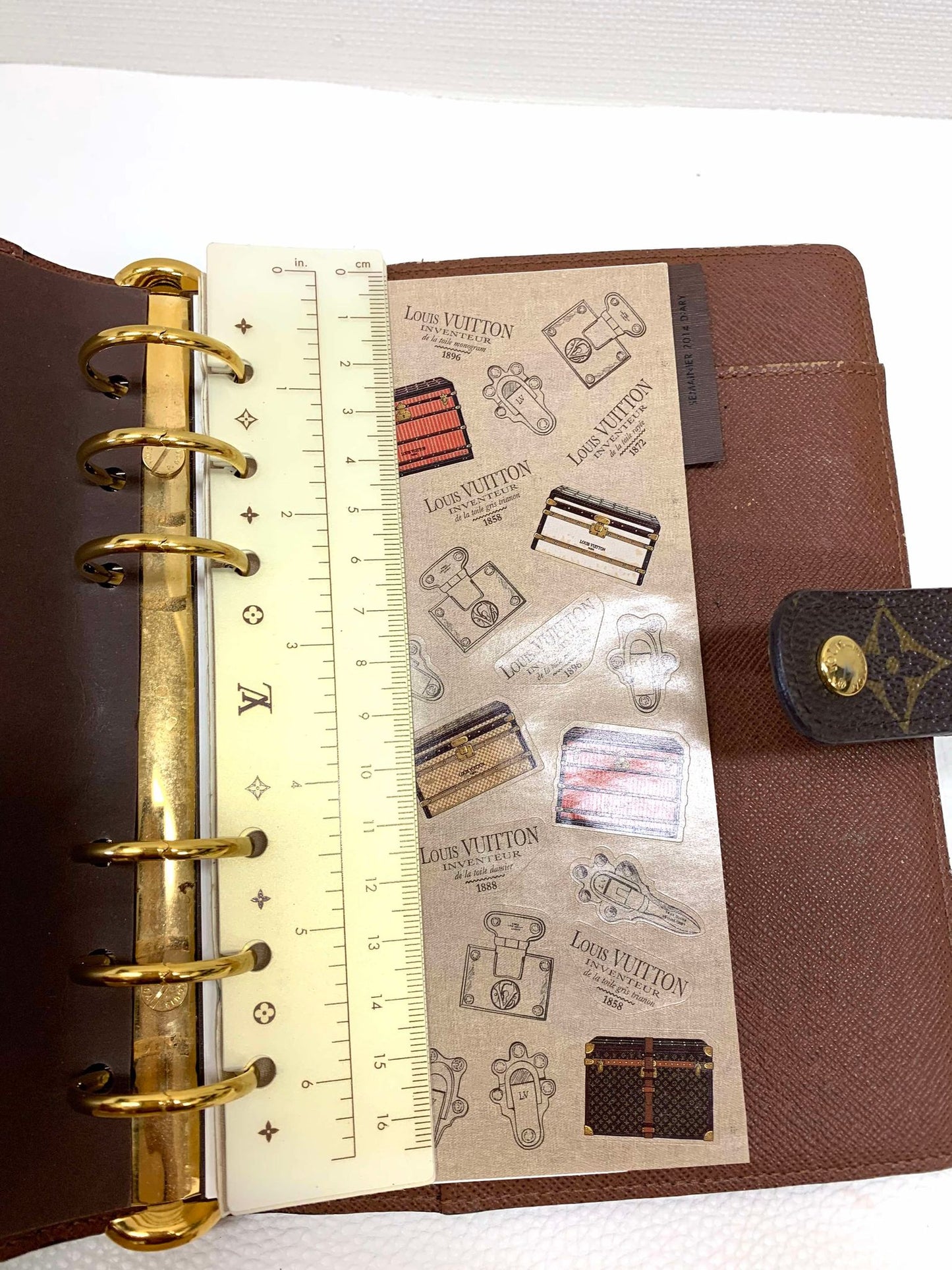 Authentic Louis Vuitton Agenda MM