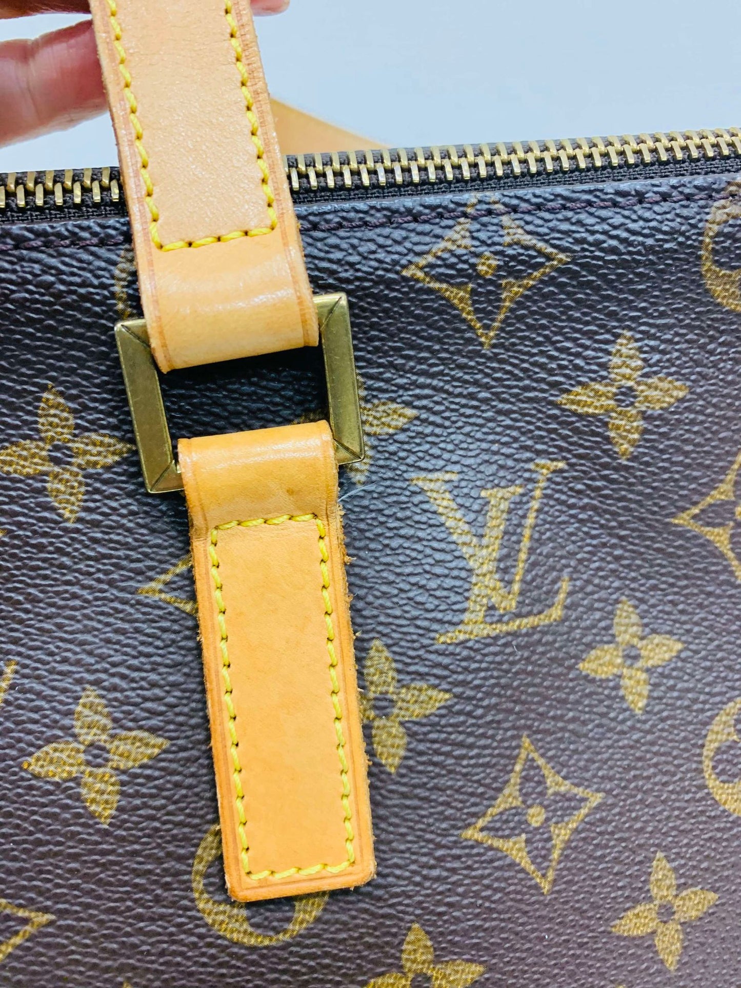 Authentic Louis Vuitton Cabas Mezzo Tote Bag