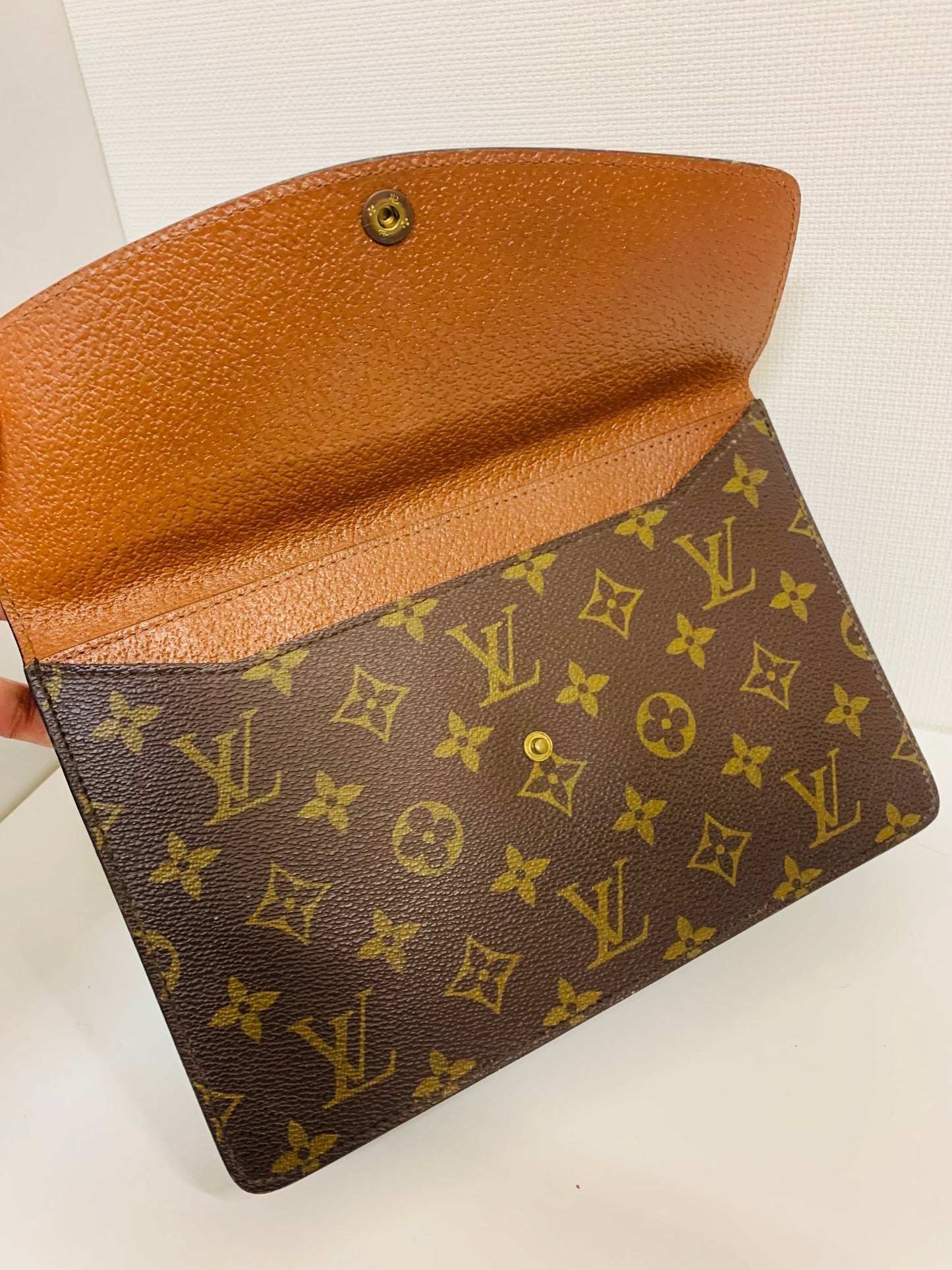 Louis Vuitton Monogram Double Rabat