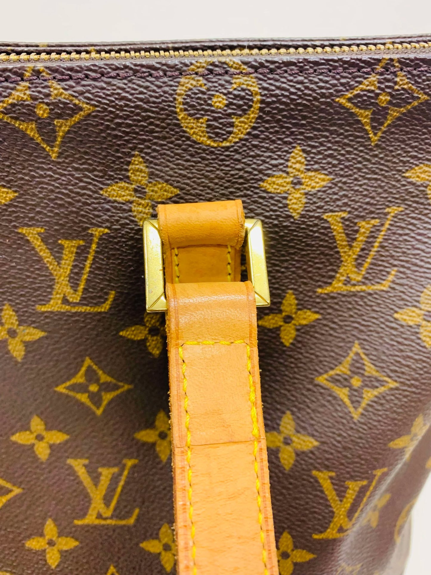 Authentic Louis Vuitton Cabas Mezzo Tote Bag