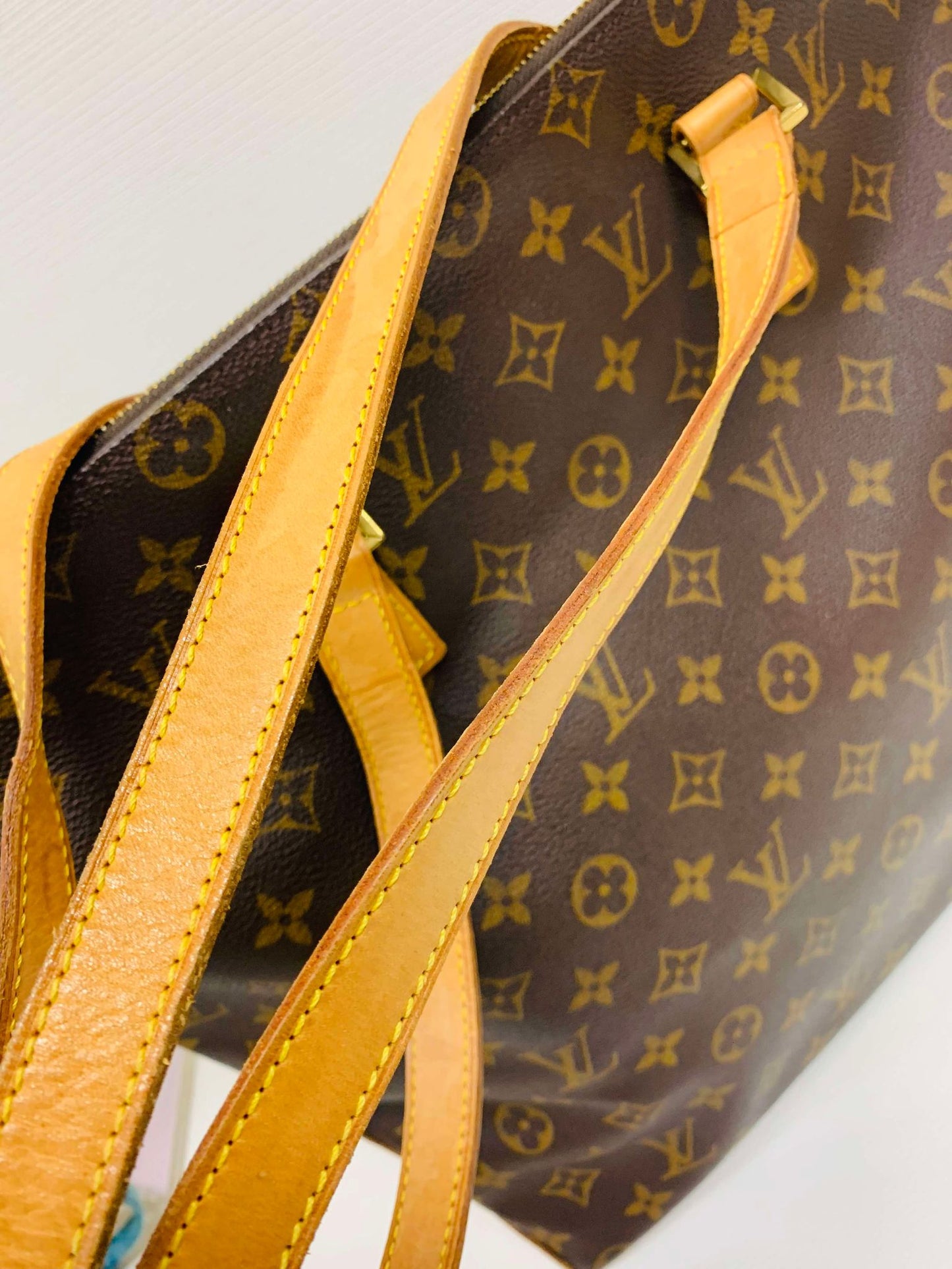 Authentic Louis Vuitton Cabas Mezzo Tote Bag