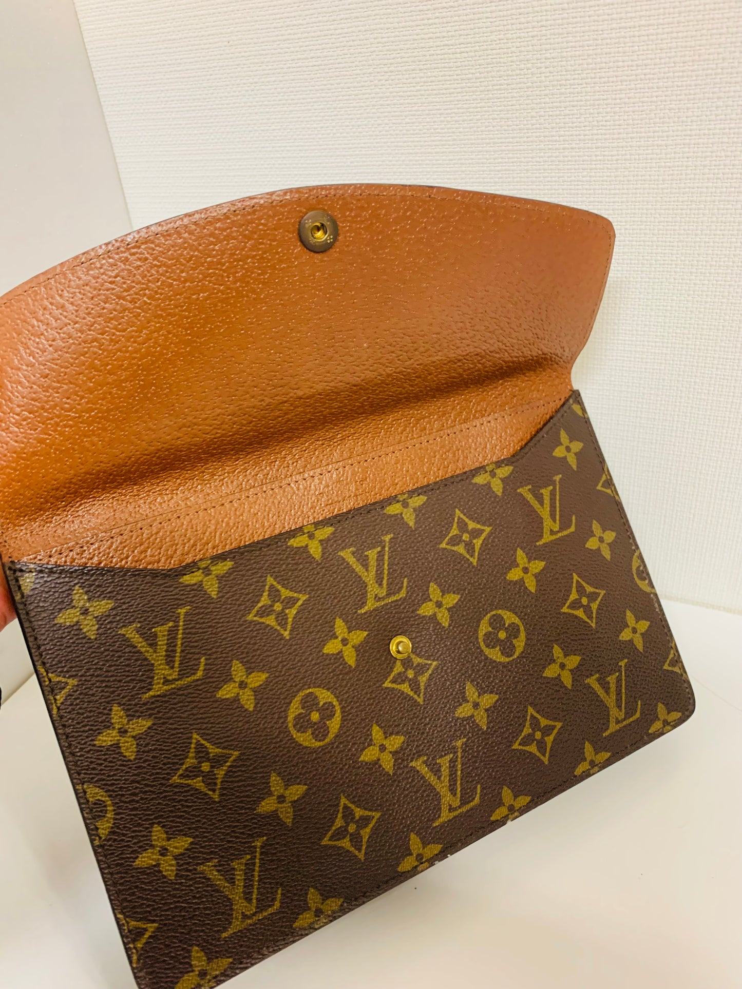 Louis Vuitton Monogram Double Rabat
