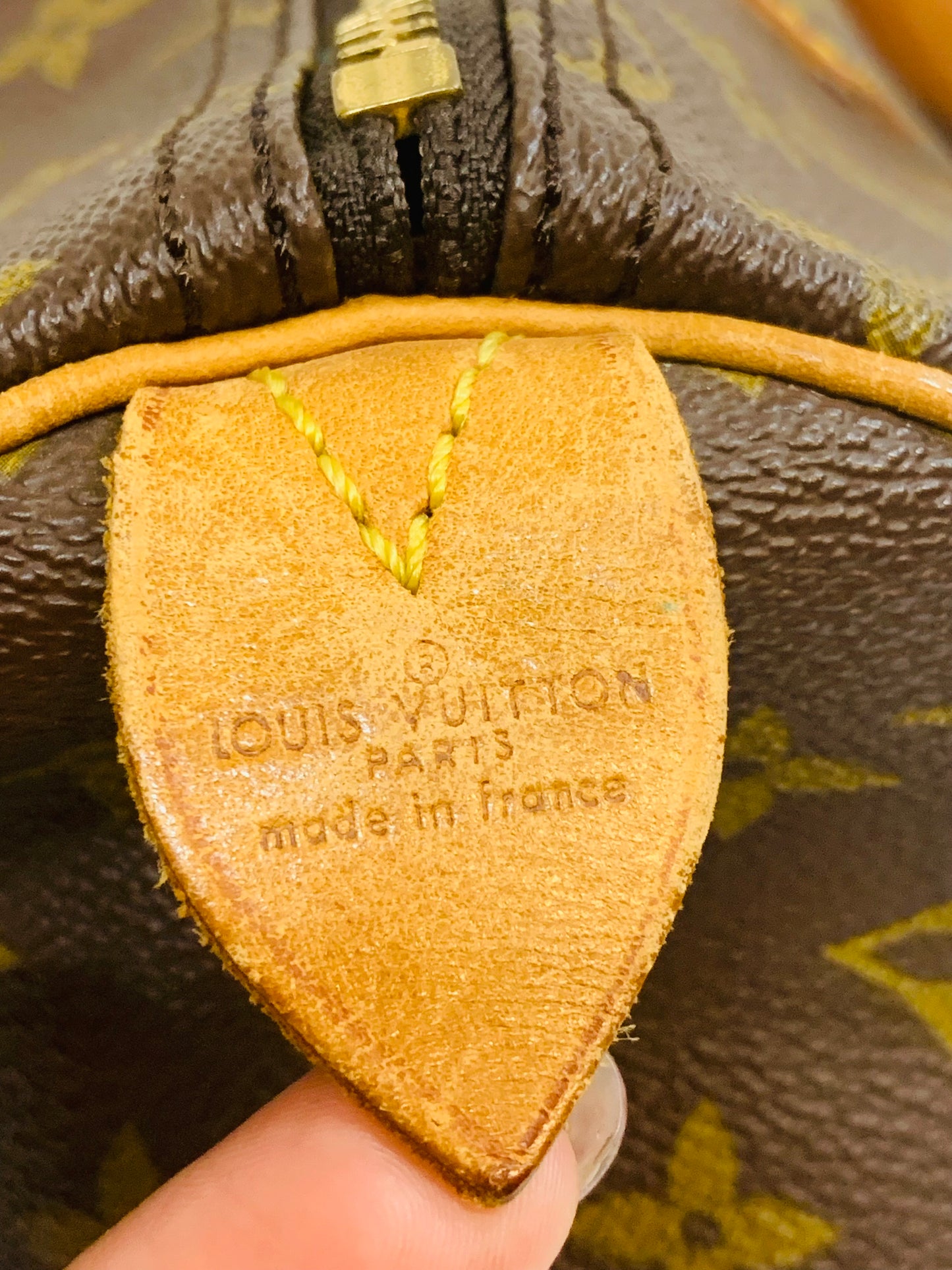 USED LOUIS VUITTON SPEEDY 35