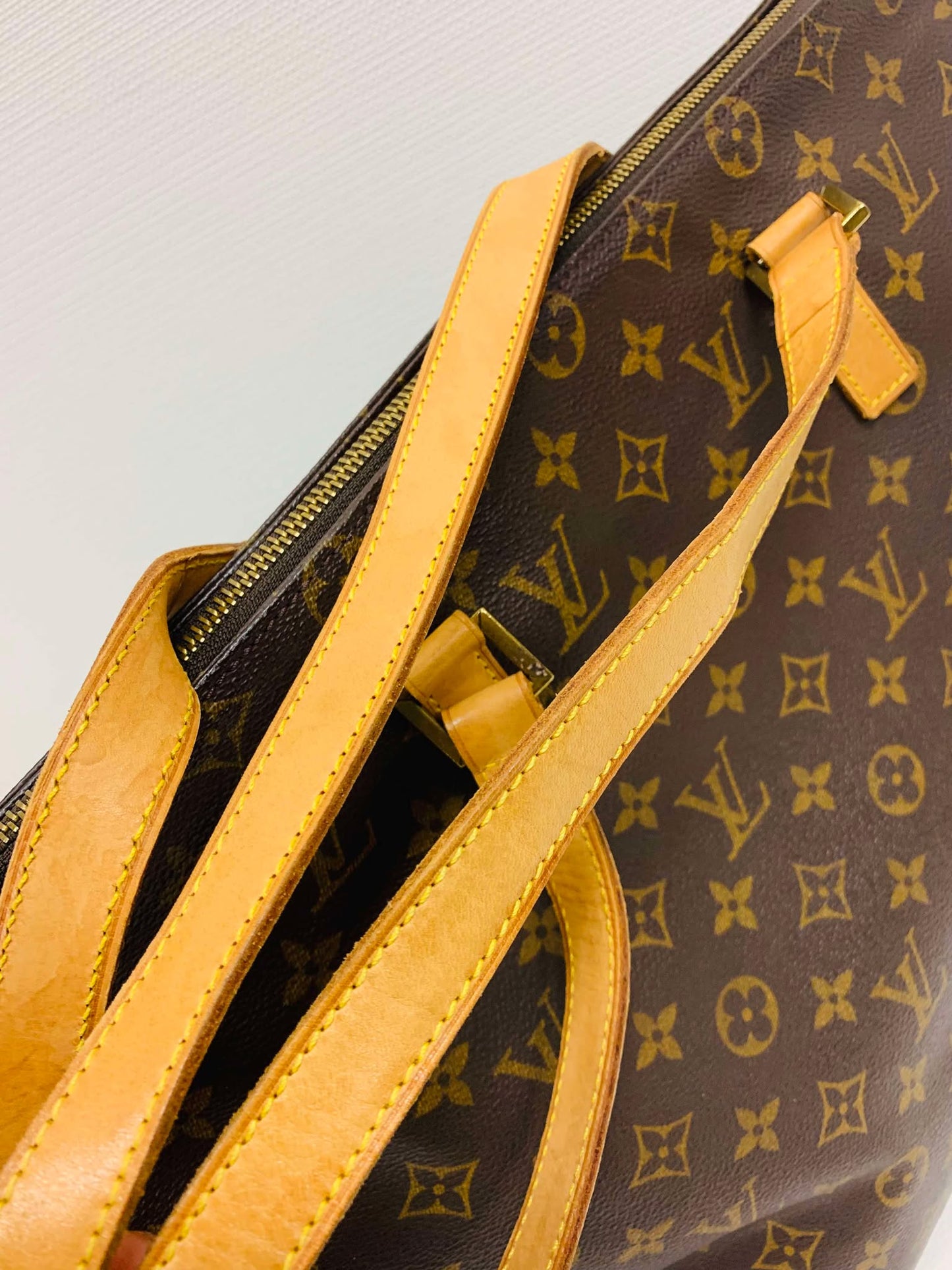 Authentic Louis Vuitton Cabas Mezzo Tote Bag