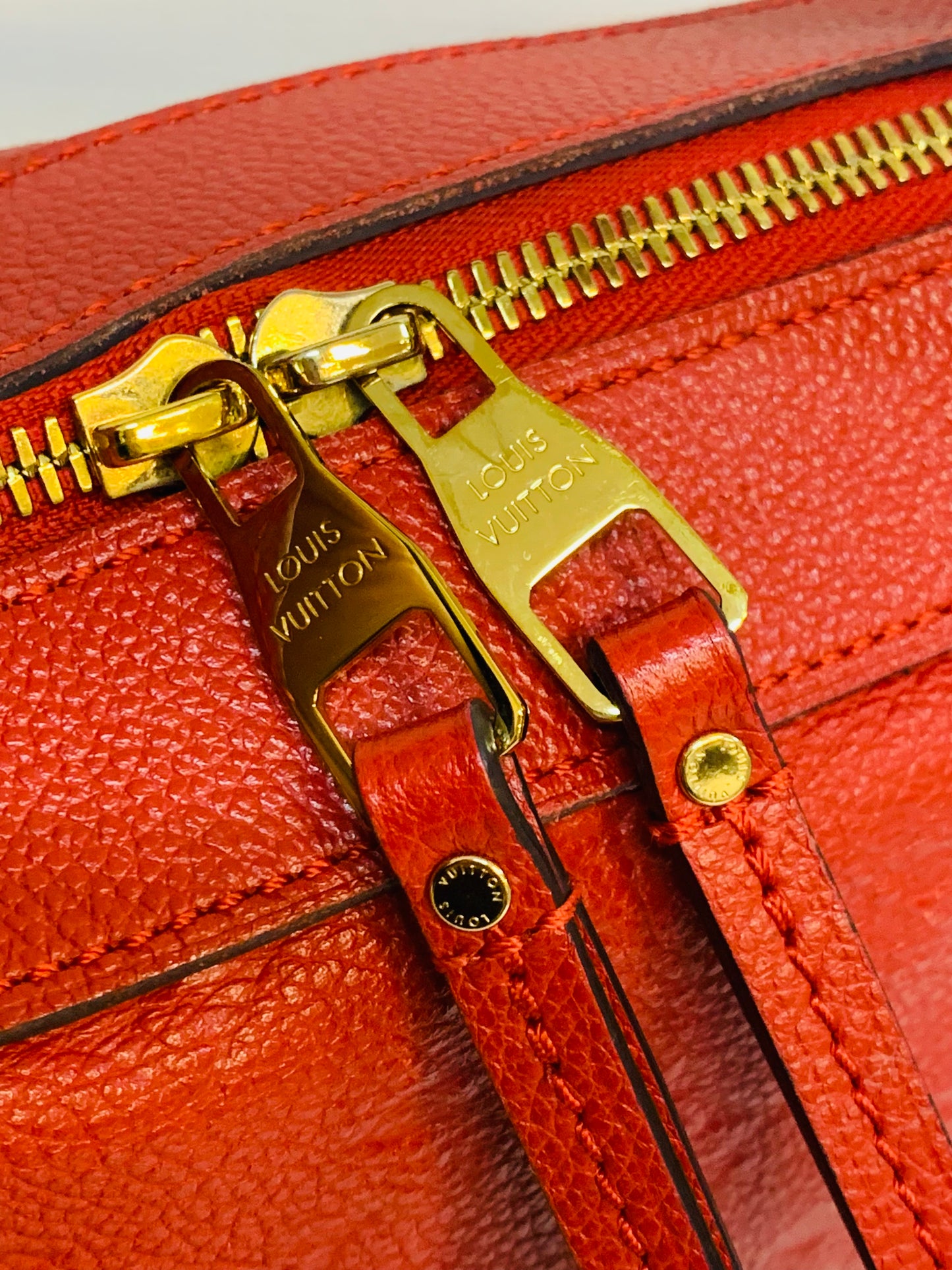 LOUIS VUITTON Bastille Empreinte Red