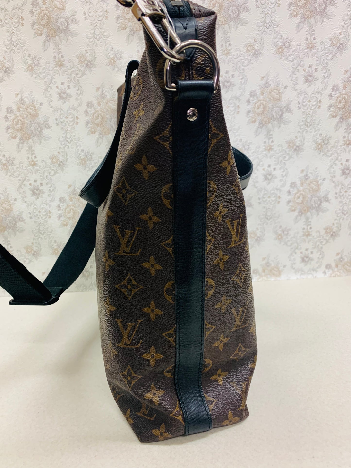 Louis Vuitton Monogram Macassar Porte-Documents Voyage PM (2WAY Business Bag)