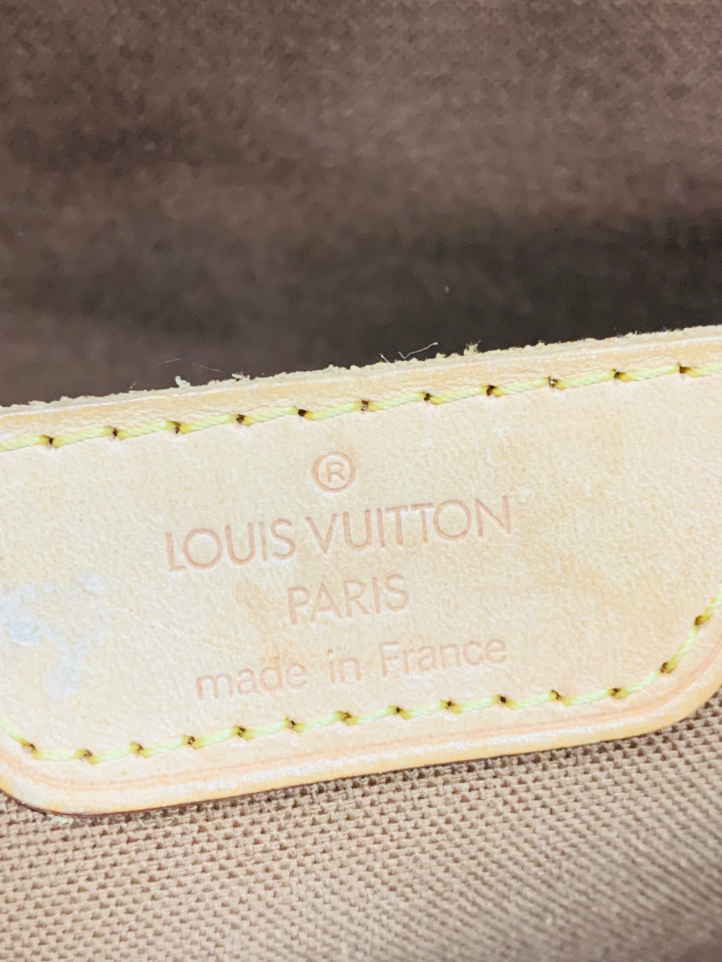 Used Louis Vuitton Cabas Mezzo