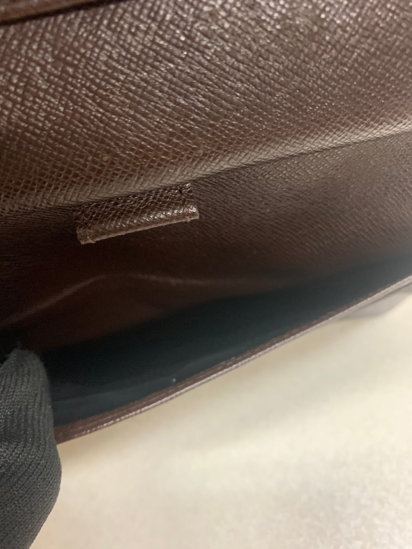 Louis Vuitton Damier Ebene International Tri-Fold Wallet