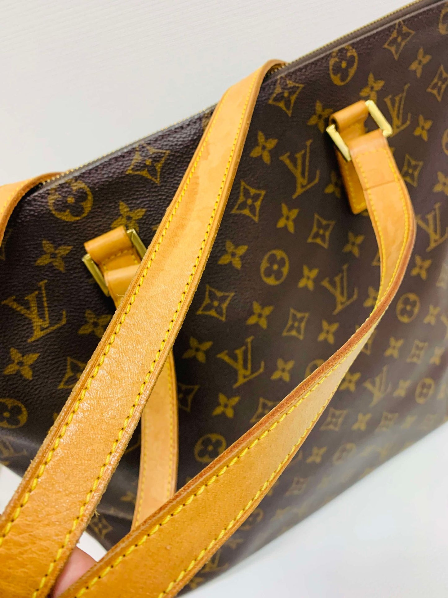 Authentic Louis Vuitton Cabas Mezzo Tote Bag