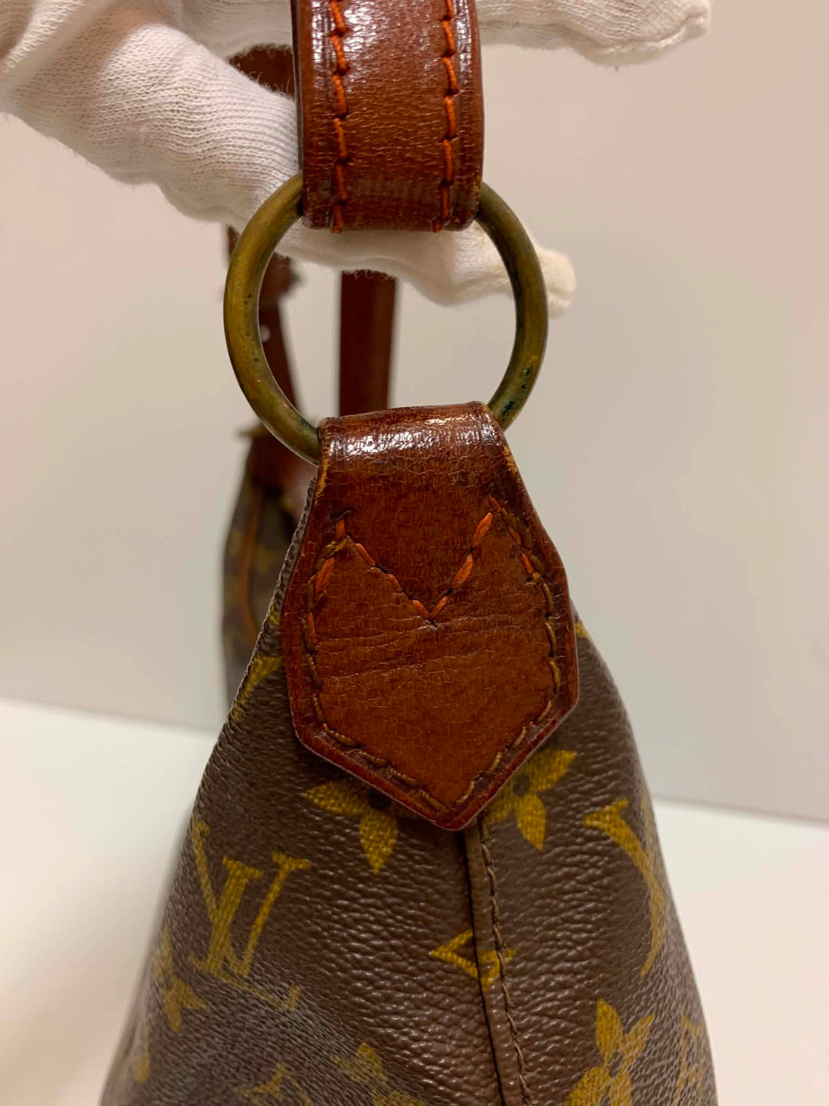 Louis Vuitton  Vintage Boulogne Monogram  Baguette Hobo Shoulder Bag