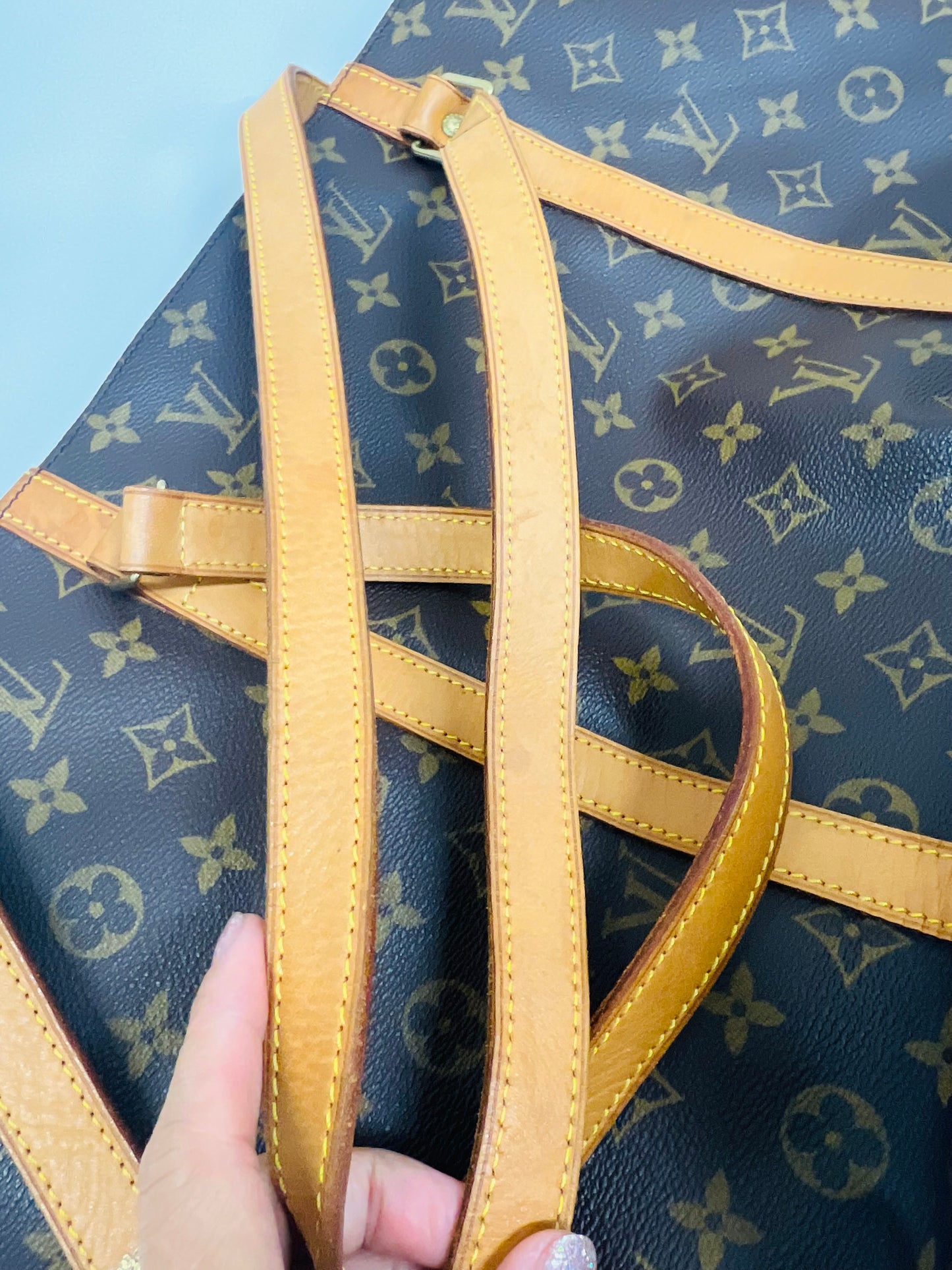 Used Louis Vuitton Sac Shopping Tote Bag