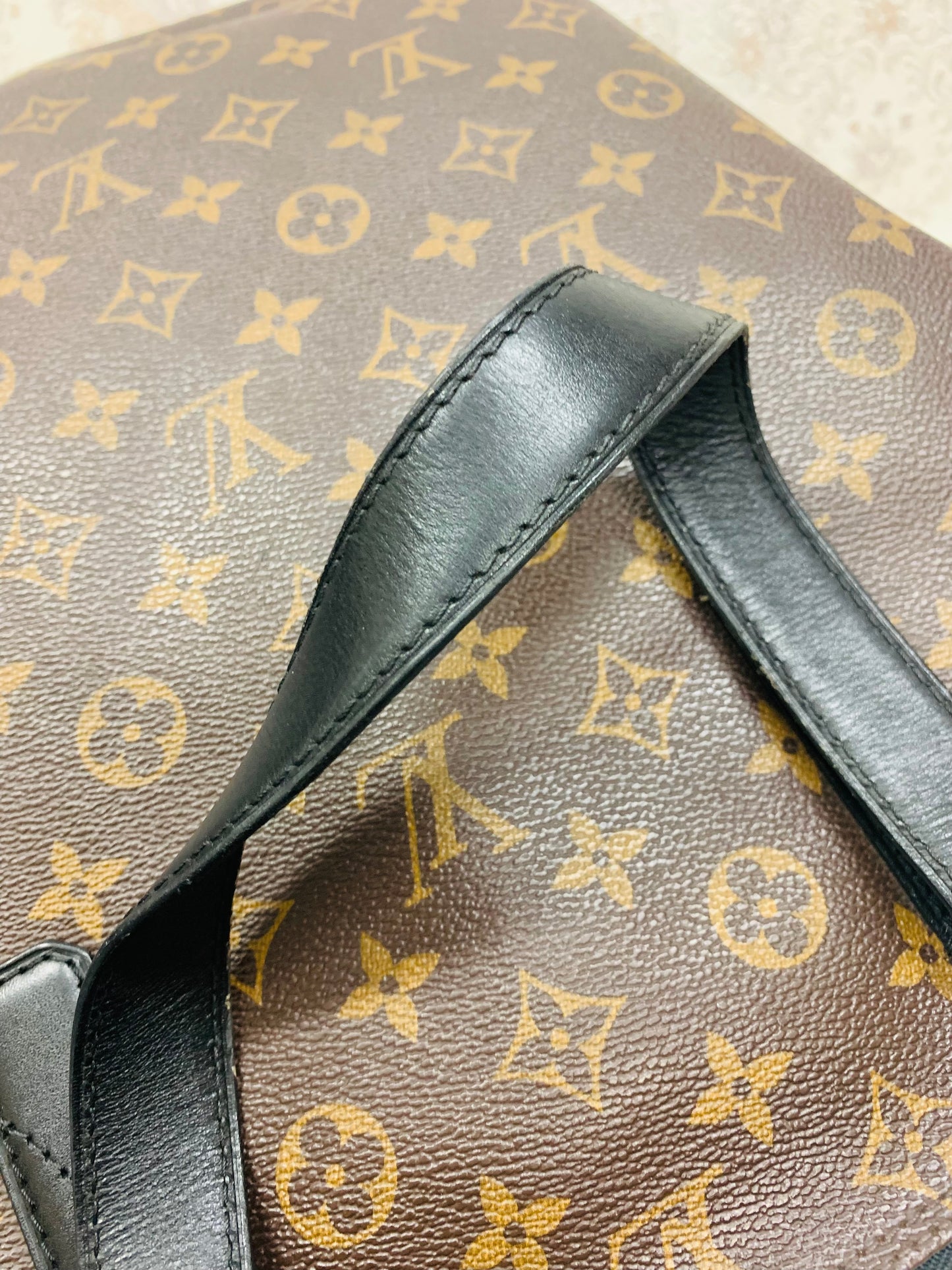 Louis Vuitton Monogram Macassar Porte-Documents Voyage PM (2WAY Business Bag)