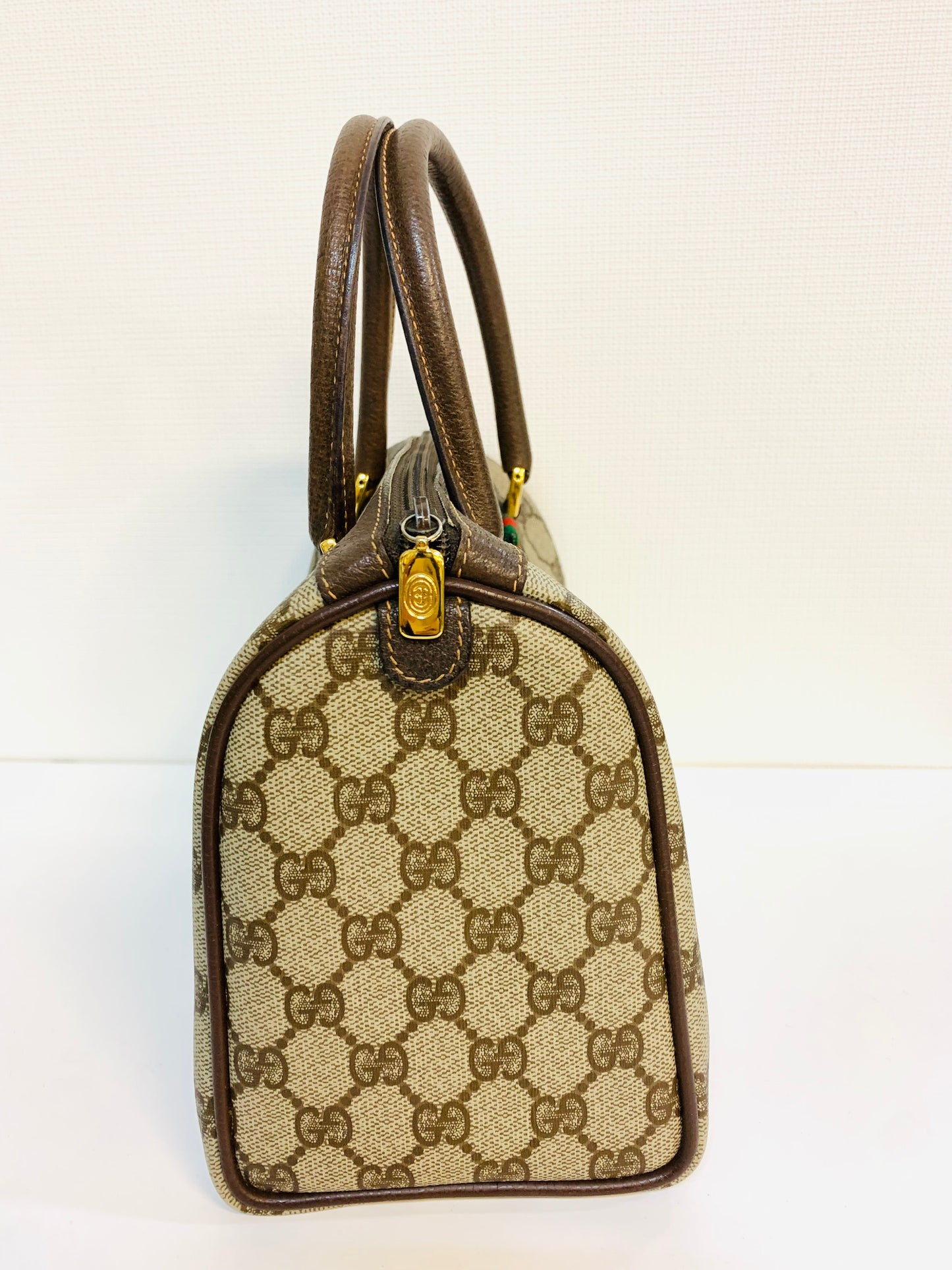 GUCCI GG OPHIDIA Supreme small Boston bag