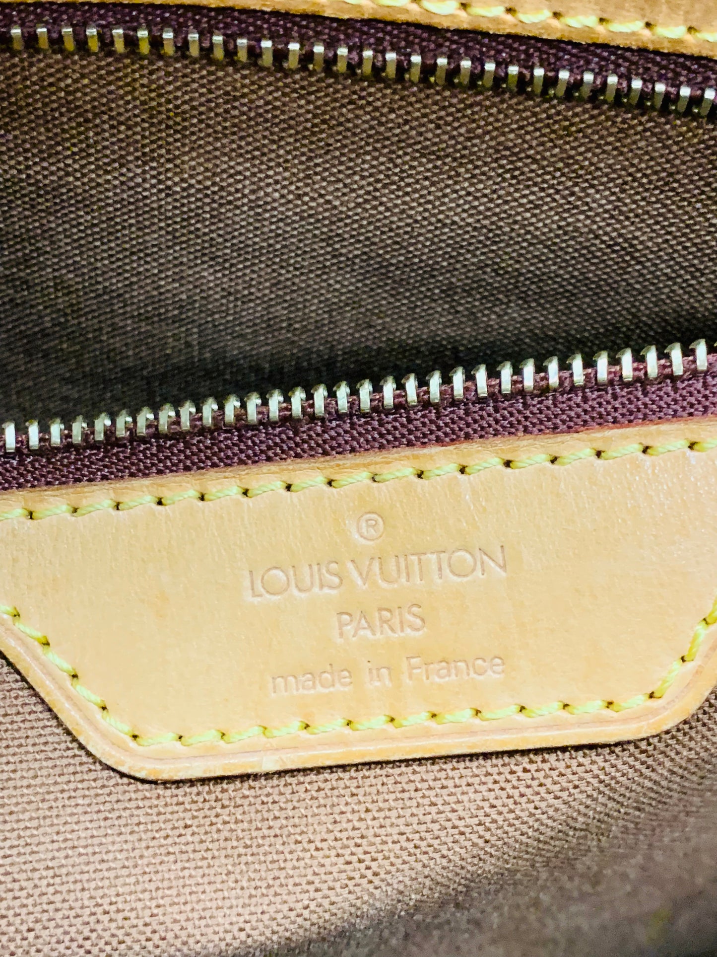 Used Authentic Louis Vuitton Cabas Mezzo