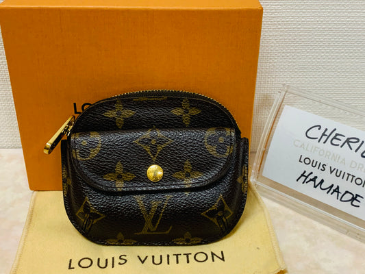 LOUIS VUITTON Porte Monnaie Shilling Coin Purse