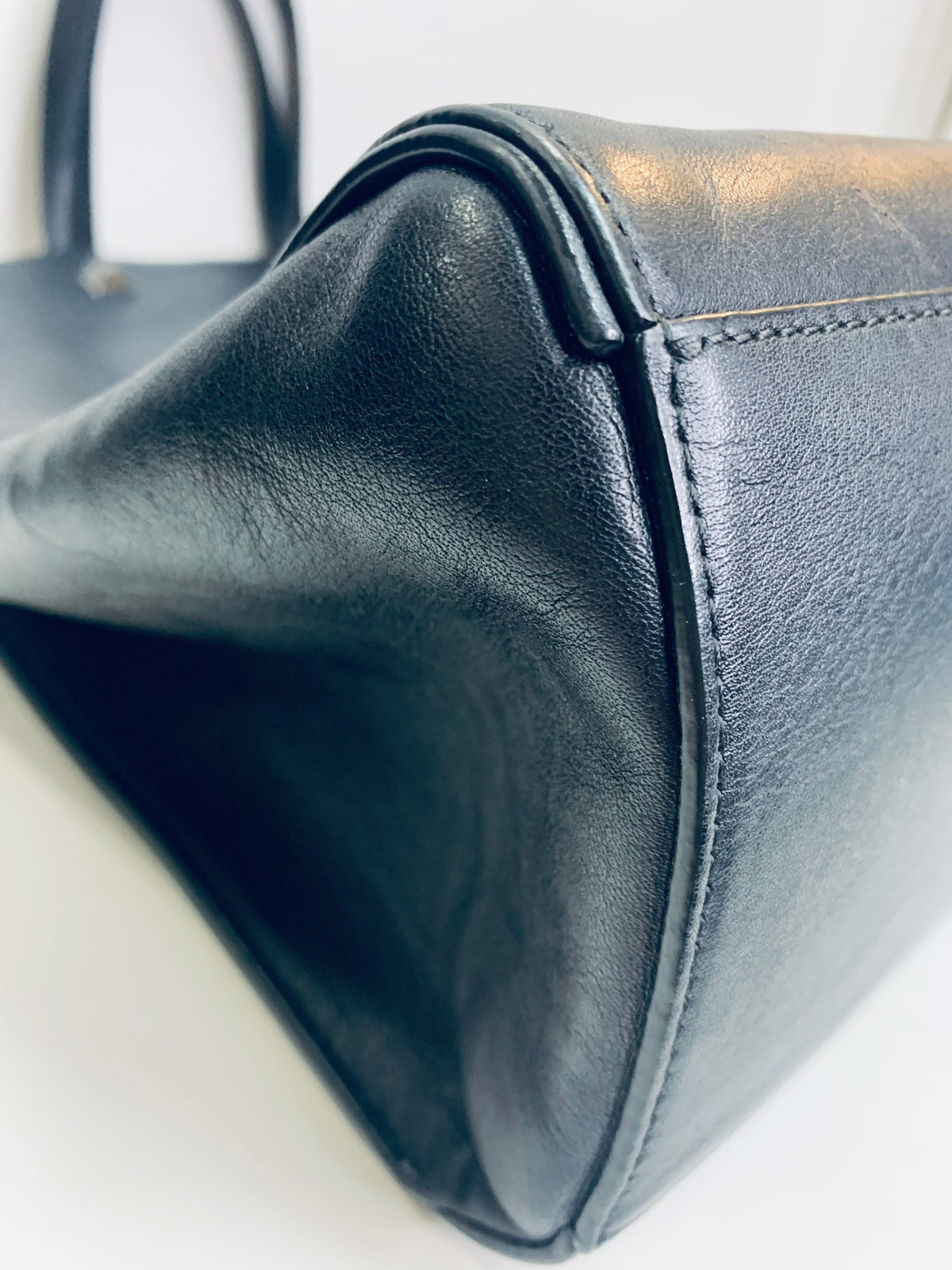 MCM Calfskin Embossed Leather Tote bag