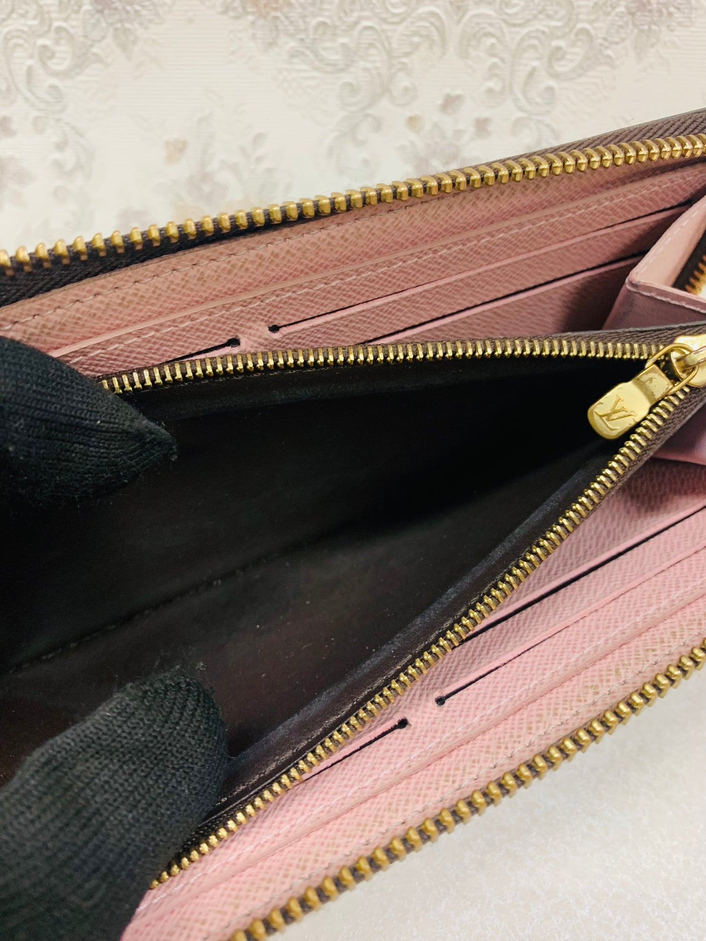 Louis Vuitton Damier Ebène Clémence Wallet