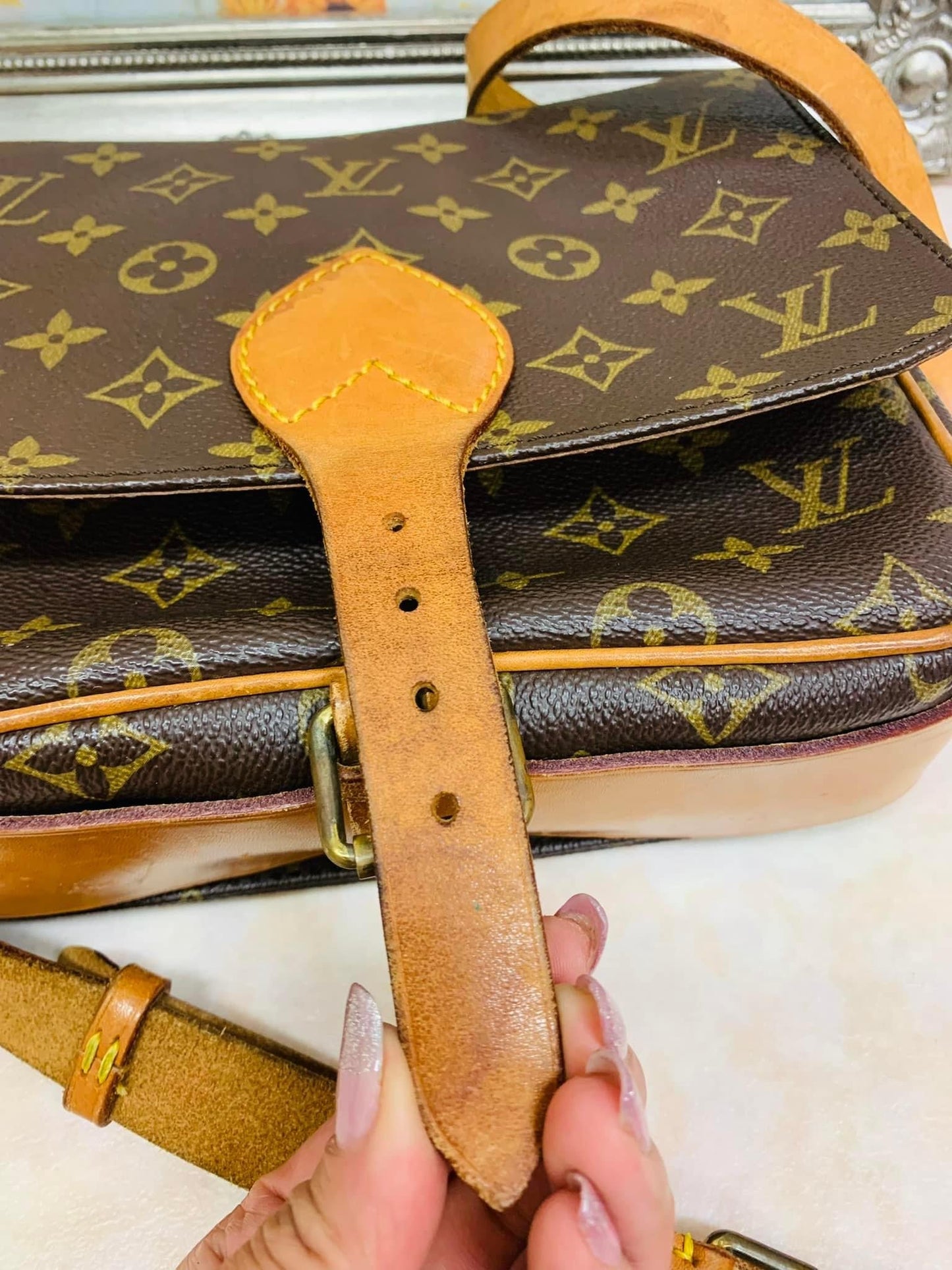 LOUIS VUITTON CARTOUCHIERE MM