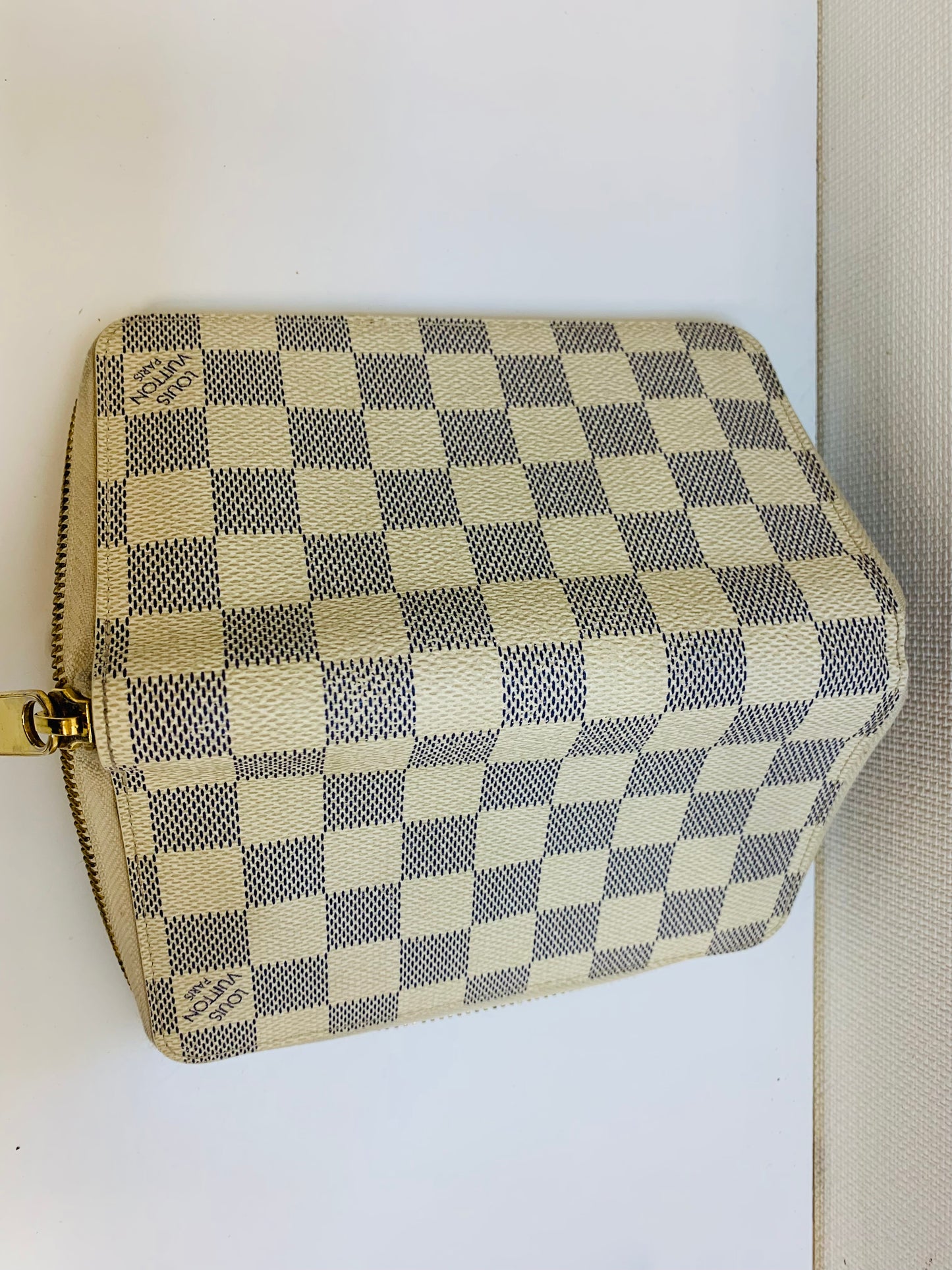 Louis Vuitton Zippy Compact Wallet Damier Azur