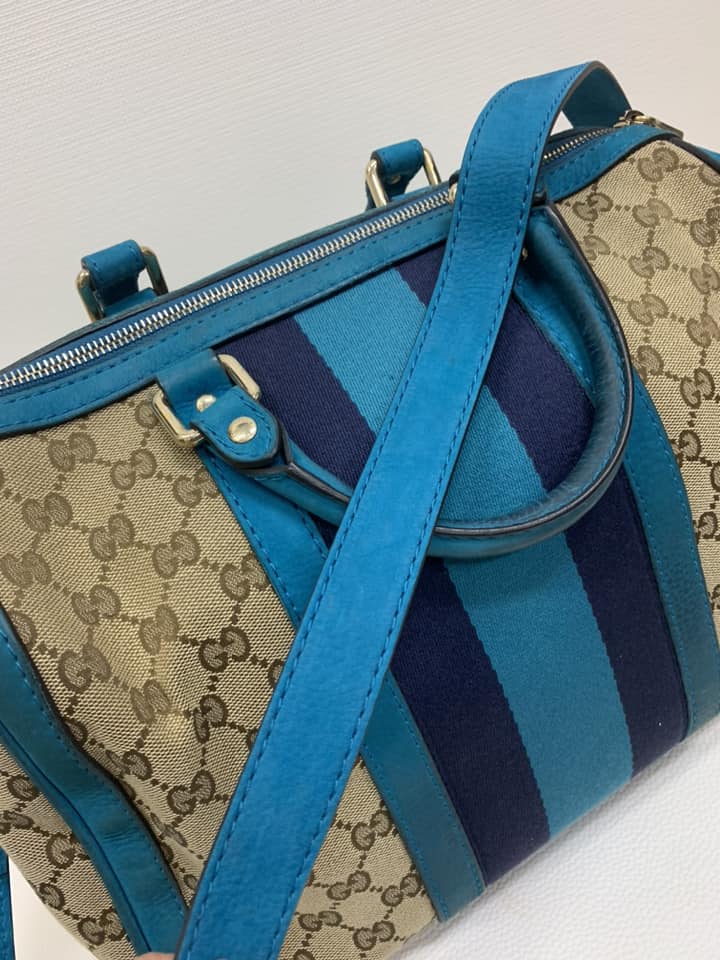 GG Sherry line Boston bag