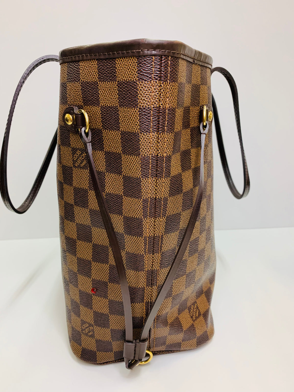 LOUIS VUITTON Damier Ebene Neverful MM
