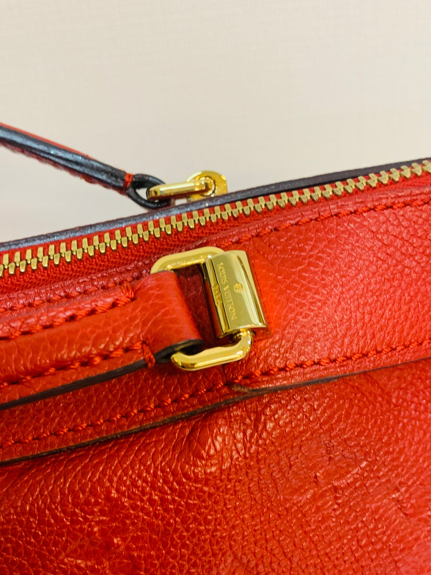 LOUIS VUITTON Bastille Empreinte Red