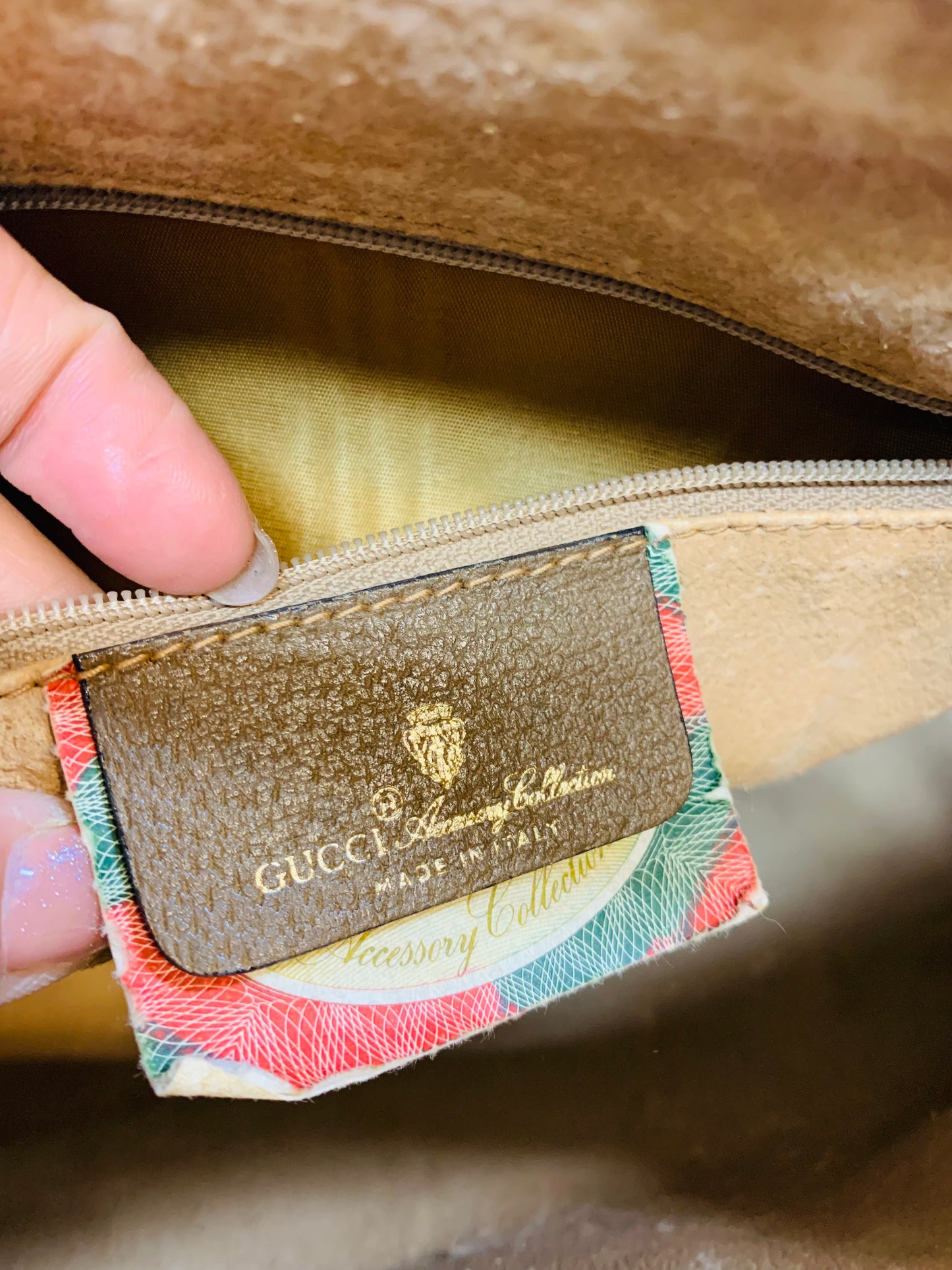 USED GUCCI GG SUPREME 2 WAY BOSTON BAG