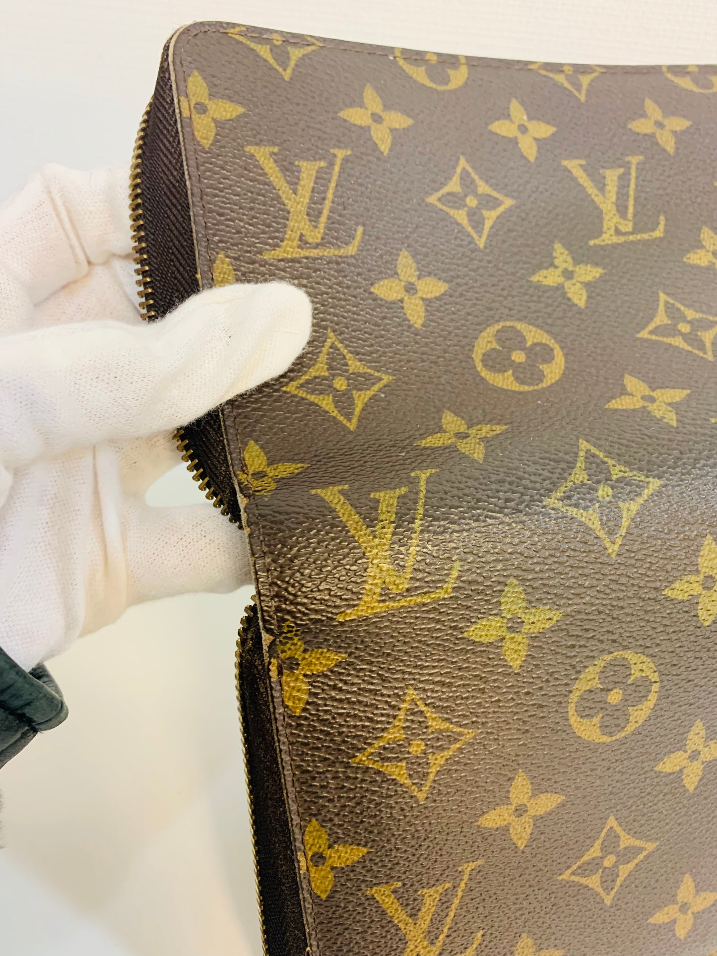 LOUIS VUITTON Daily Wallet Organizer Monogram