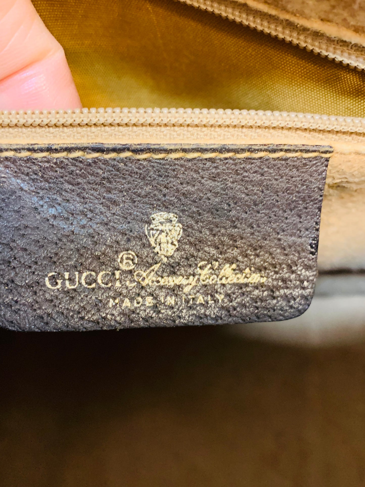 GUCCI GG OPHIDIA Supreme small Boston bag