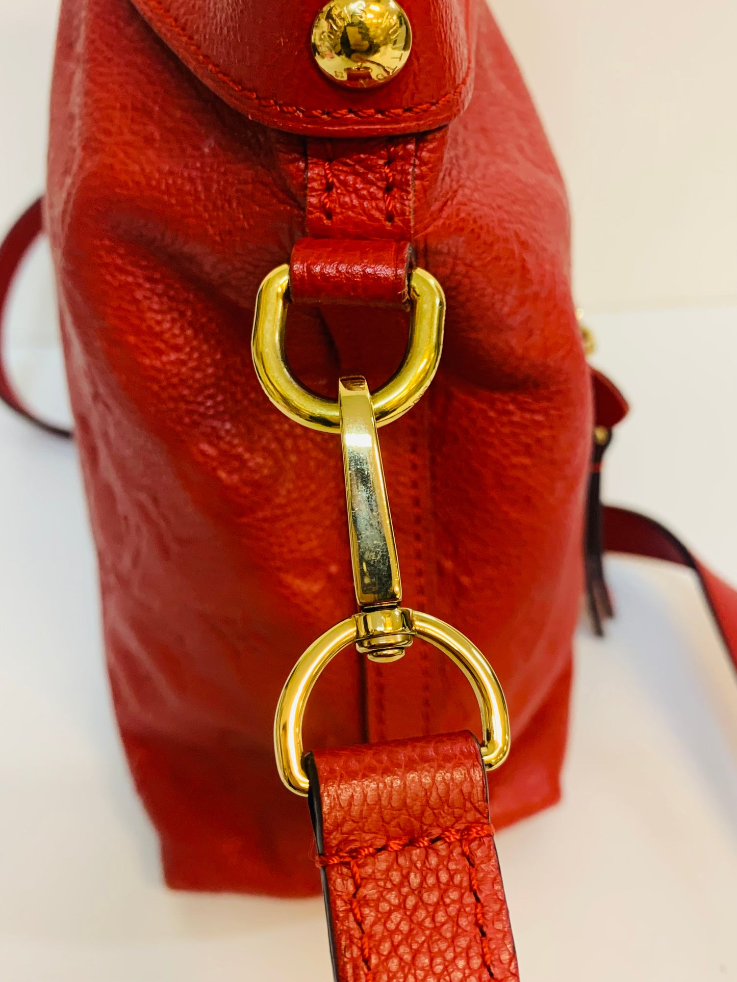 LOUIS VUITTON Bastille Empreinte Red