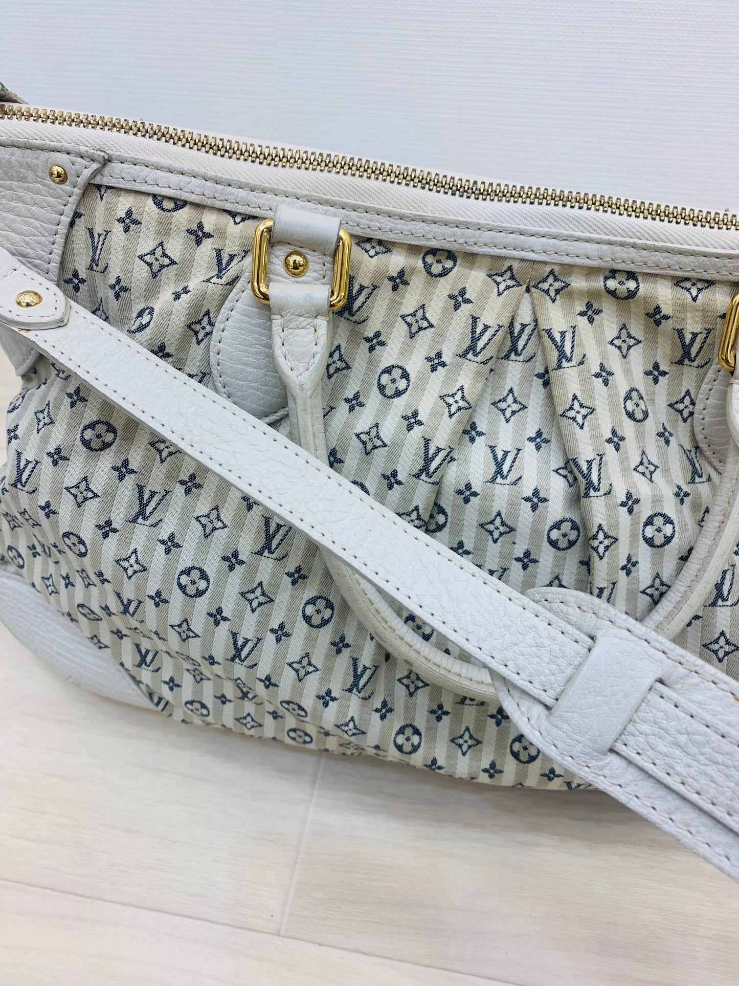 Louis Vuitton Monogram Mini Lin Croisette Marina GM