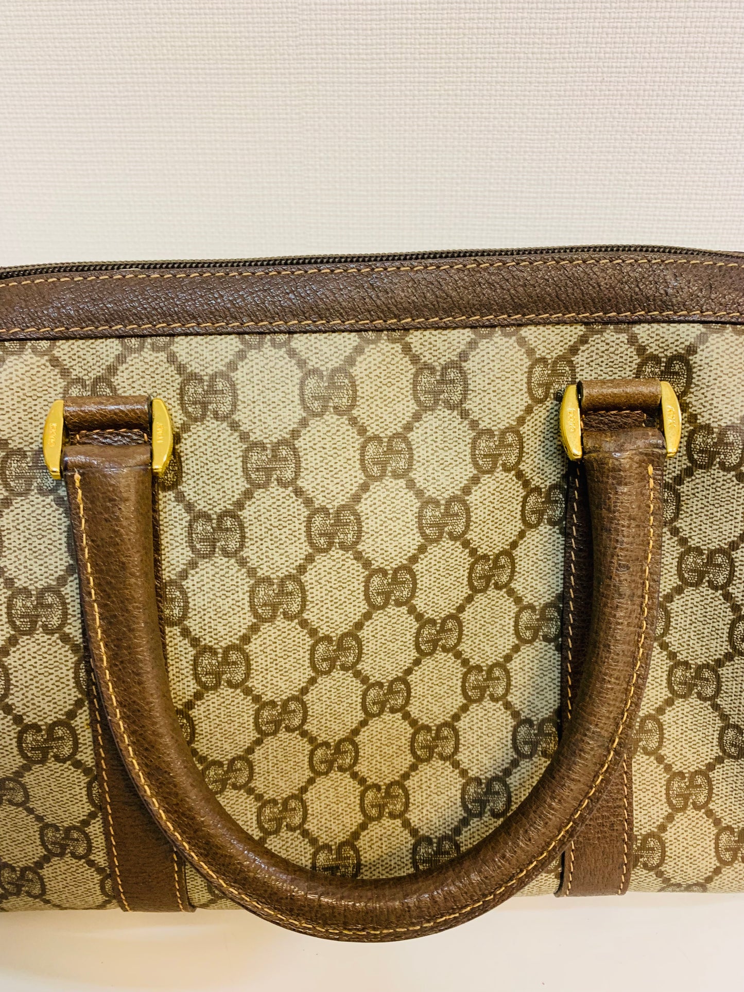 GUCCI GG OPHIDIA Supreme small Boston bag