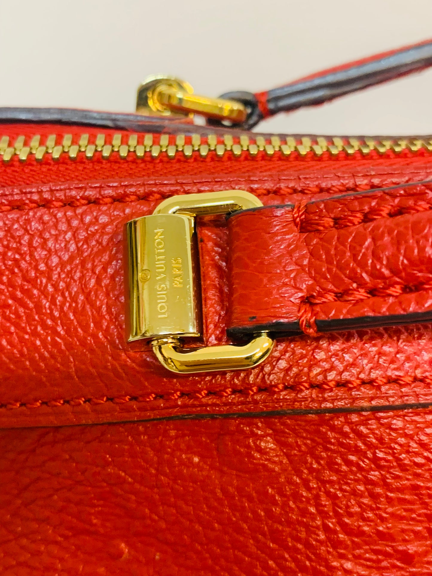 LOUIS VUITTON Bastille Empreinte Red