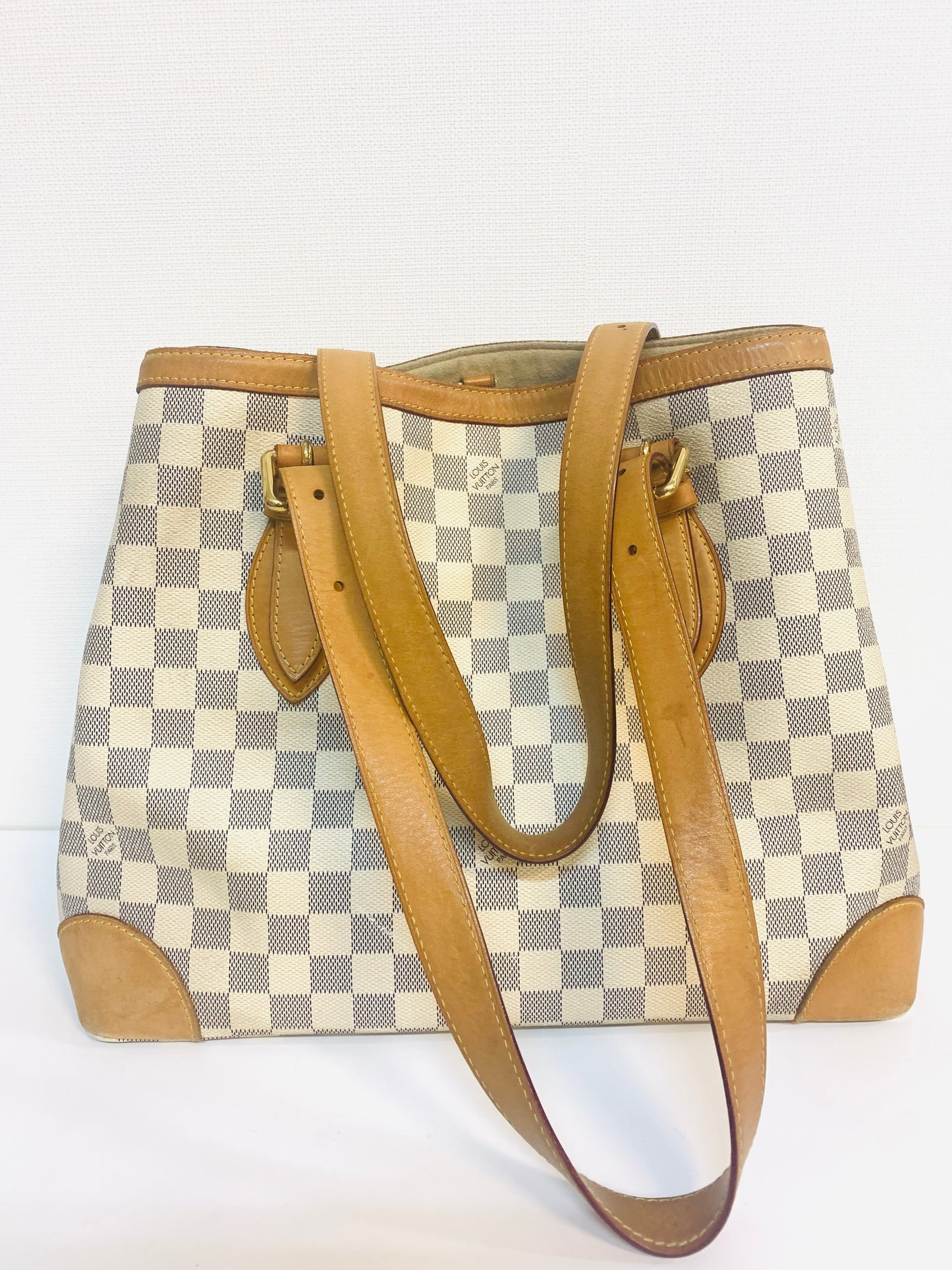 LOUIS VUITTON HAMPSTEAD MM Damier Azur