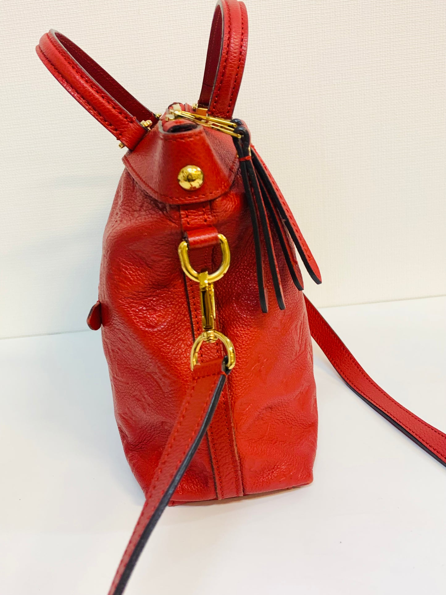 LOUIS VUITTON Bastille Empreinte Red